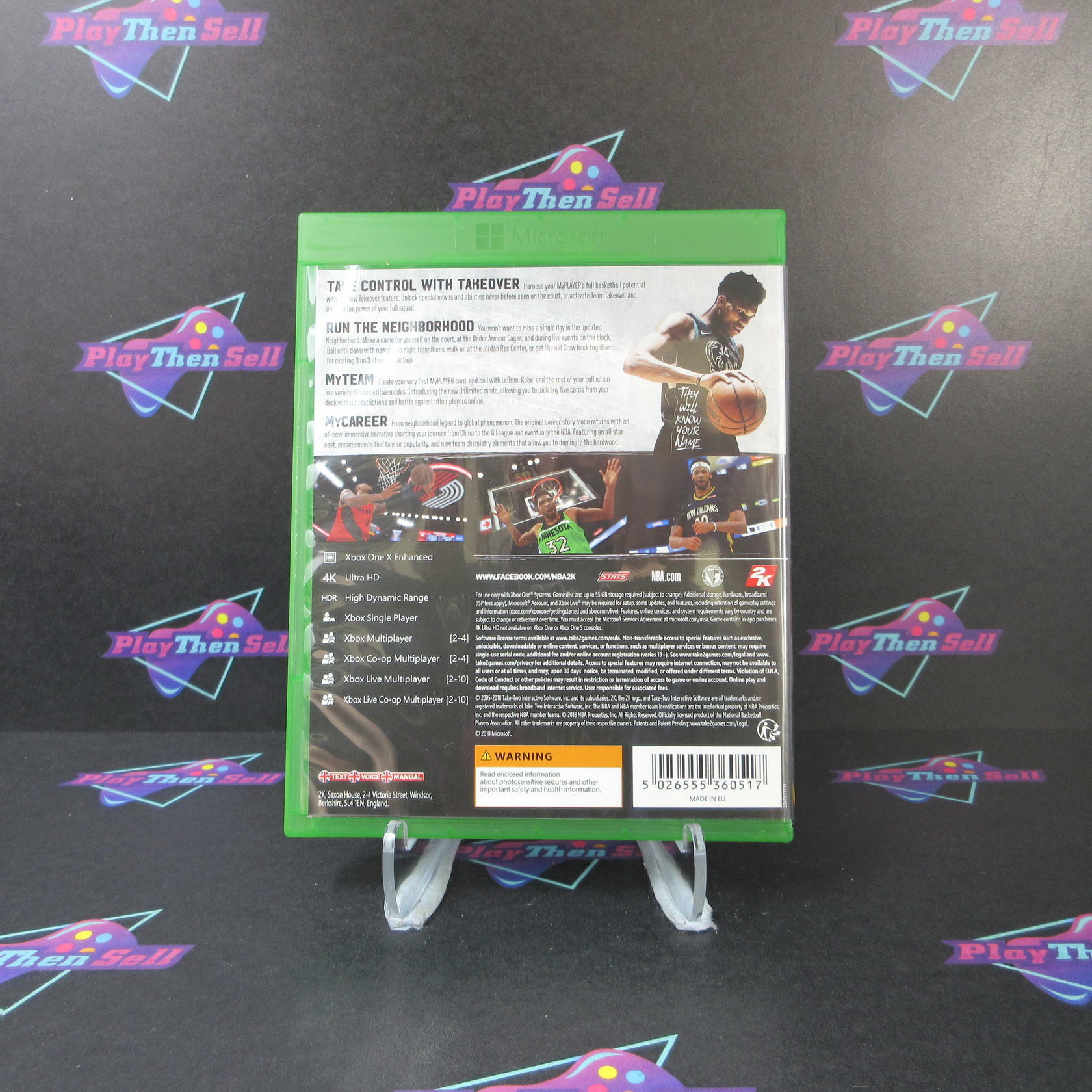 NBA 2K19 - Xbox One - PEGI - Like New