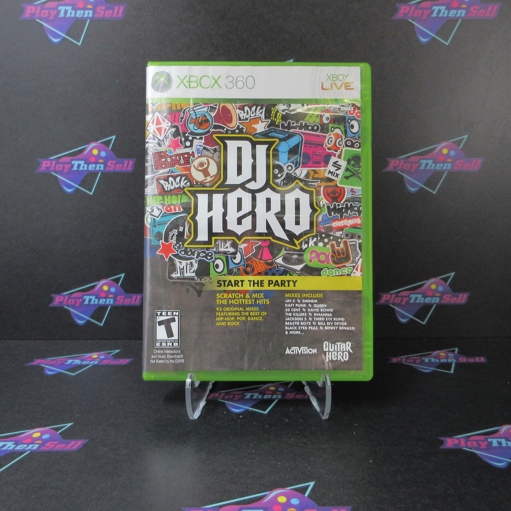 DJ Hero Software Only Xbox 360 AD/NM - Very Good