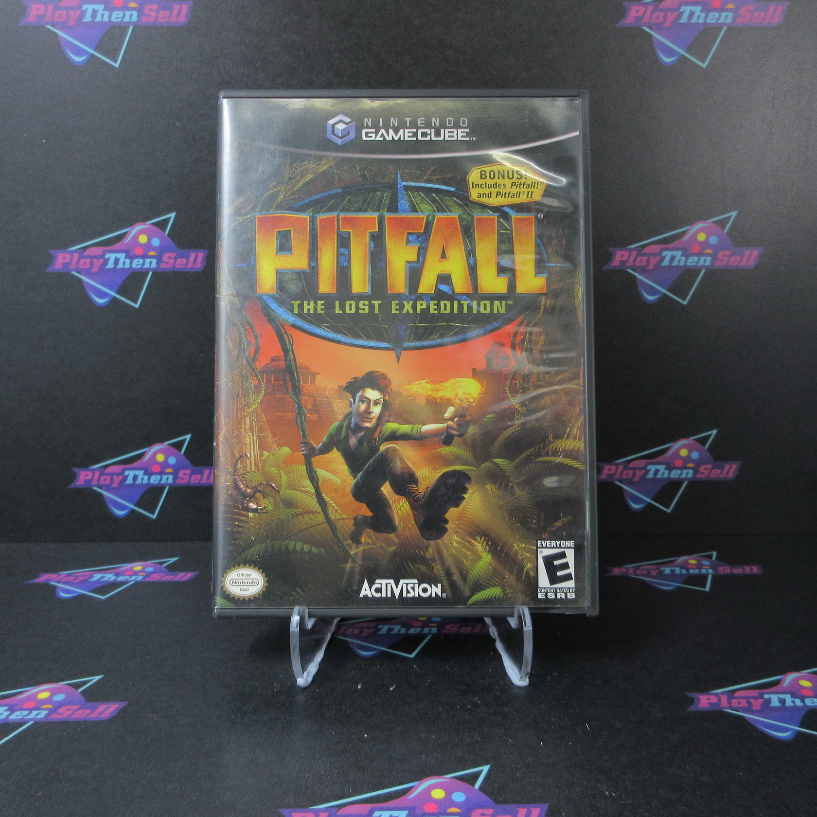 Pitfall The Lost Expedition DD/MD Nintendo Gamecube Complete CIB - Very Good