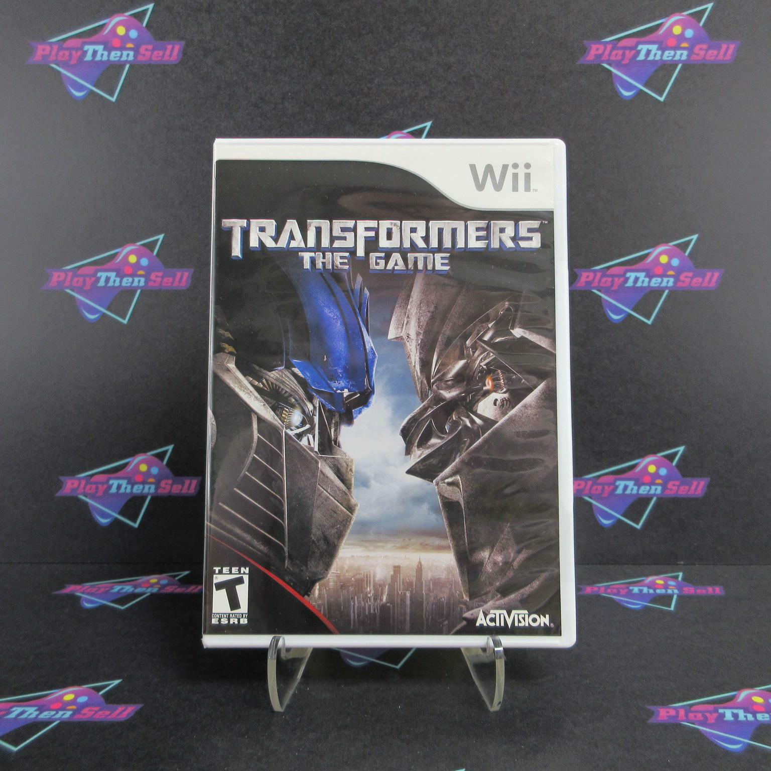 Transformers the Game Nintendo Wii - Very Good