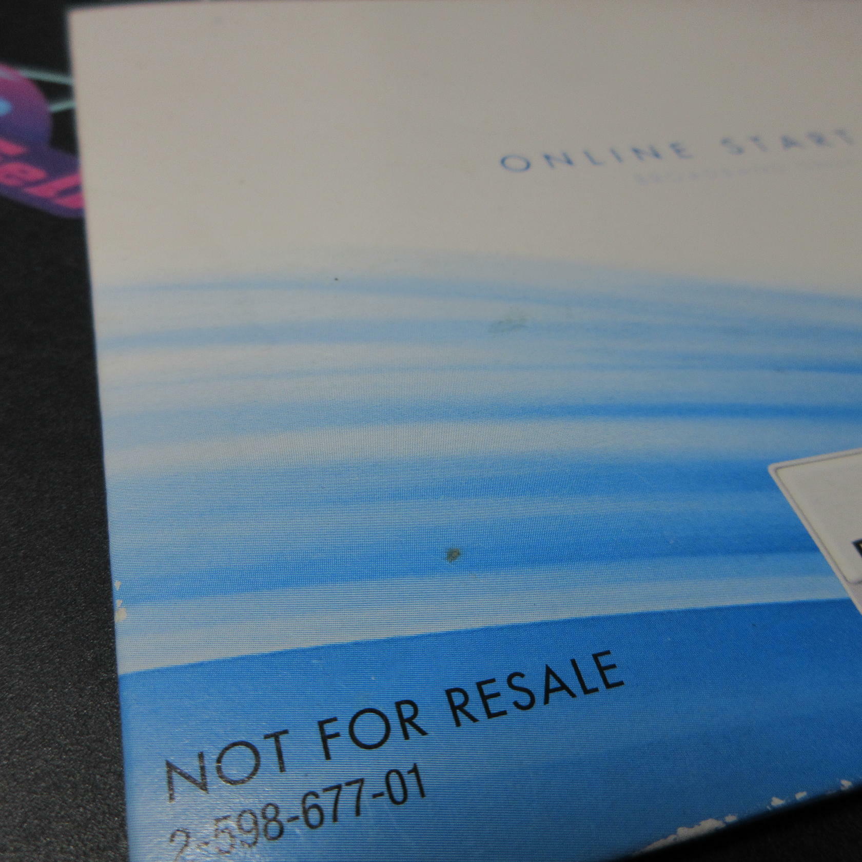 PlayStation 2 Online Start Up Disc V 3.5 PS2 AD - Very Good