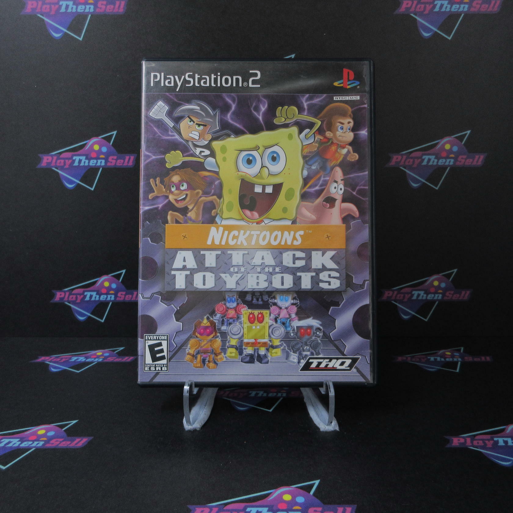 Nicktoons Attack of the Toybots PS2 PlayStation 2 - Very Good