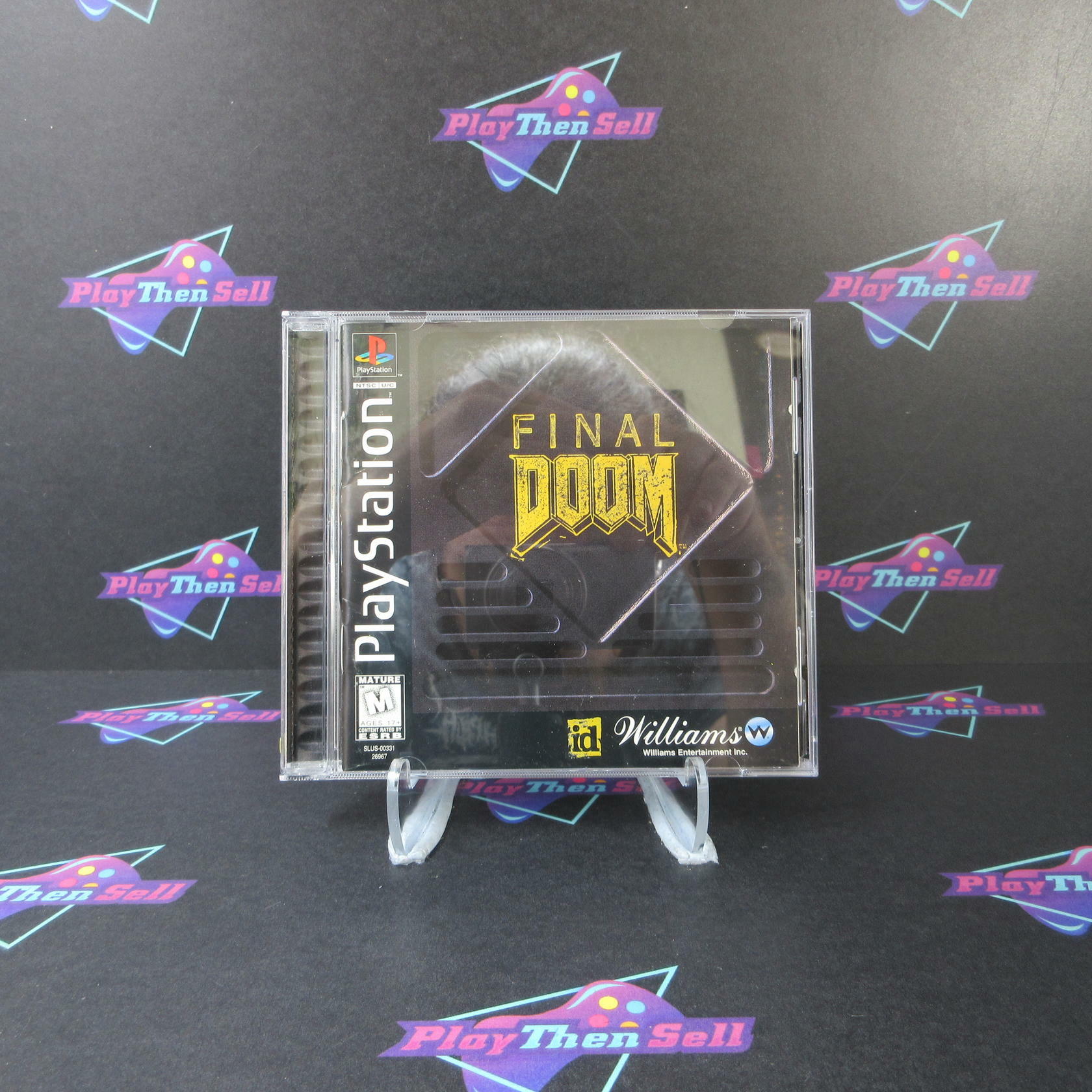 Final Doom PS1 PlayStation 1 + Reg Card - Like New