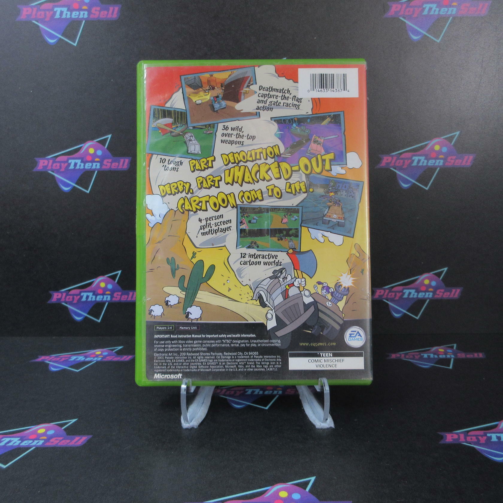 Cel Damage - Xbox AD/NM - Very Good