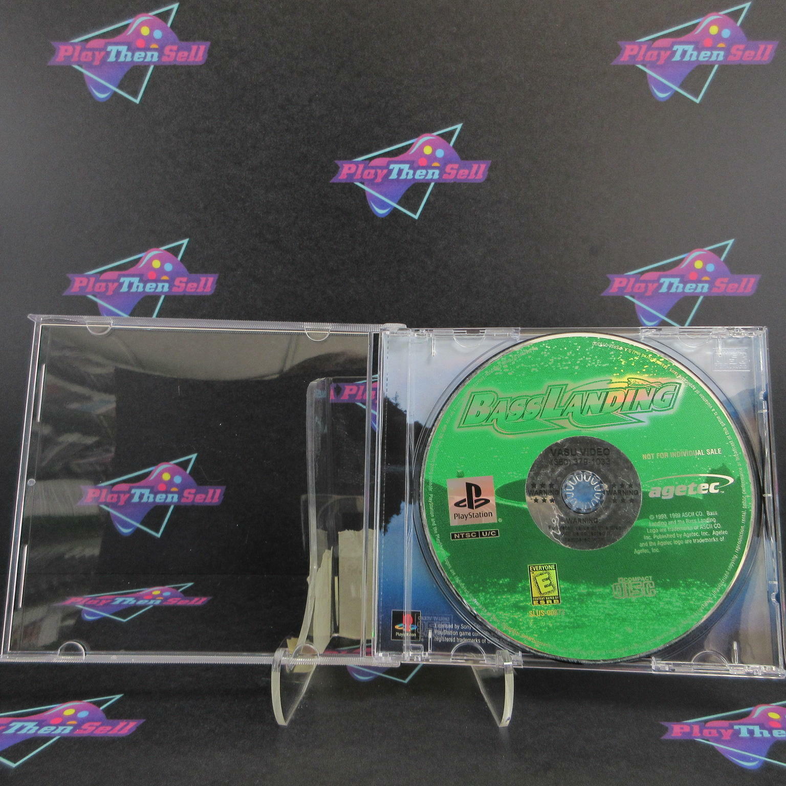 Bass Landing PS1 PlayStation 1 DD/NM - Very Good