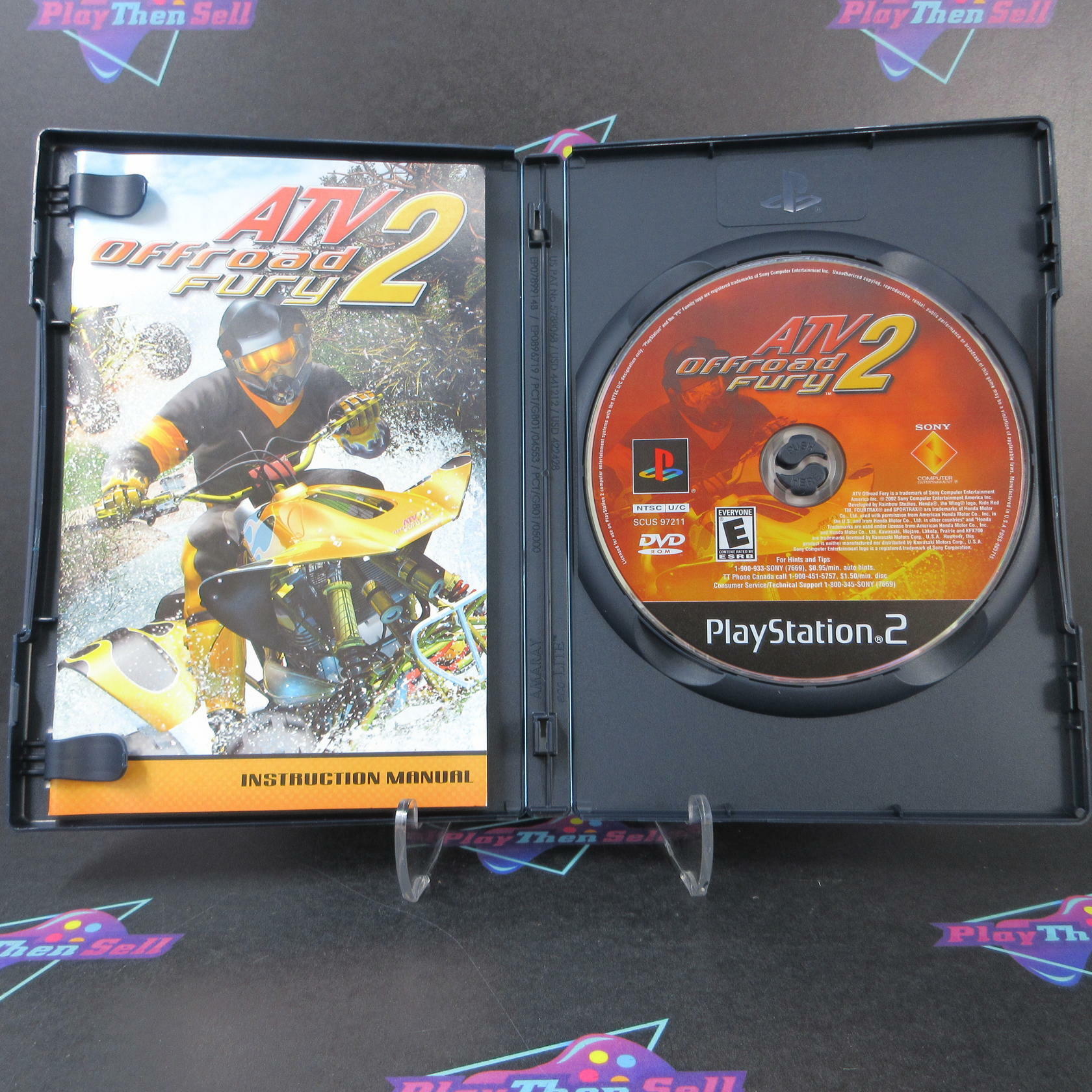 ATV Offroad Fury 2 PS2 PlayStation 2 GH BL Disc - Like New
