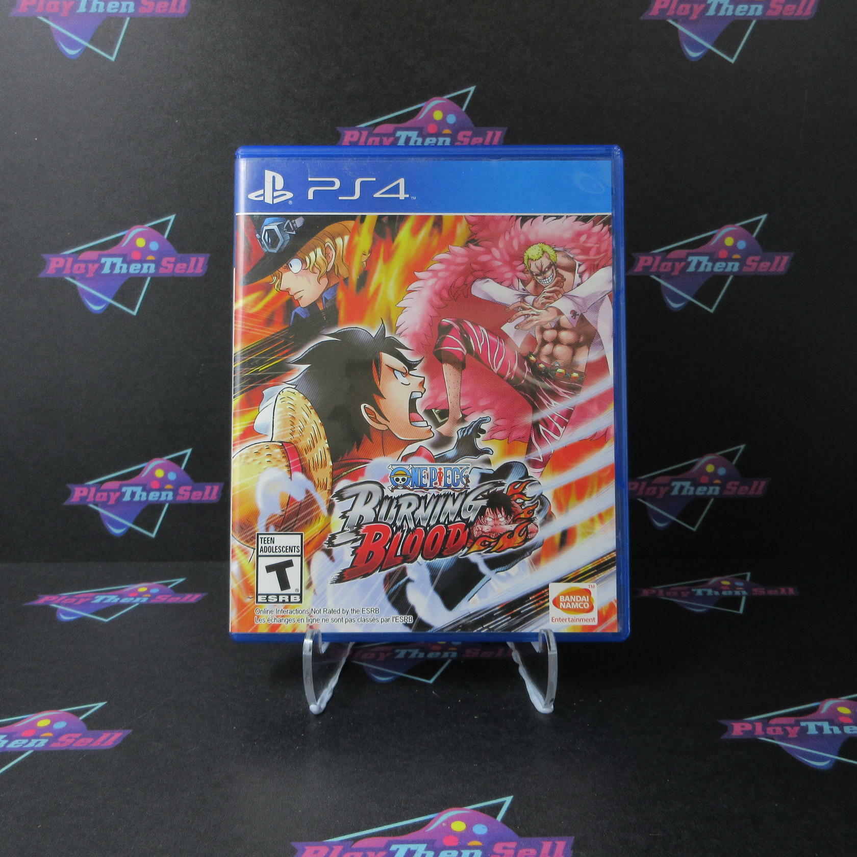 One Piece Burning Blood PS4 PlayStation 4 - Like New