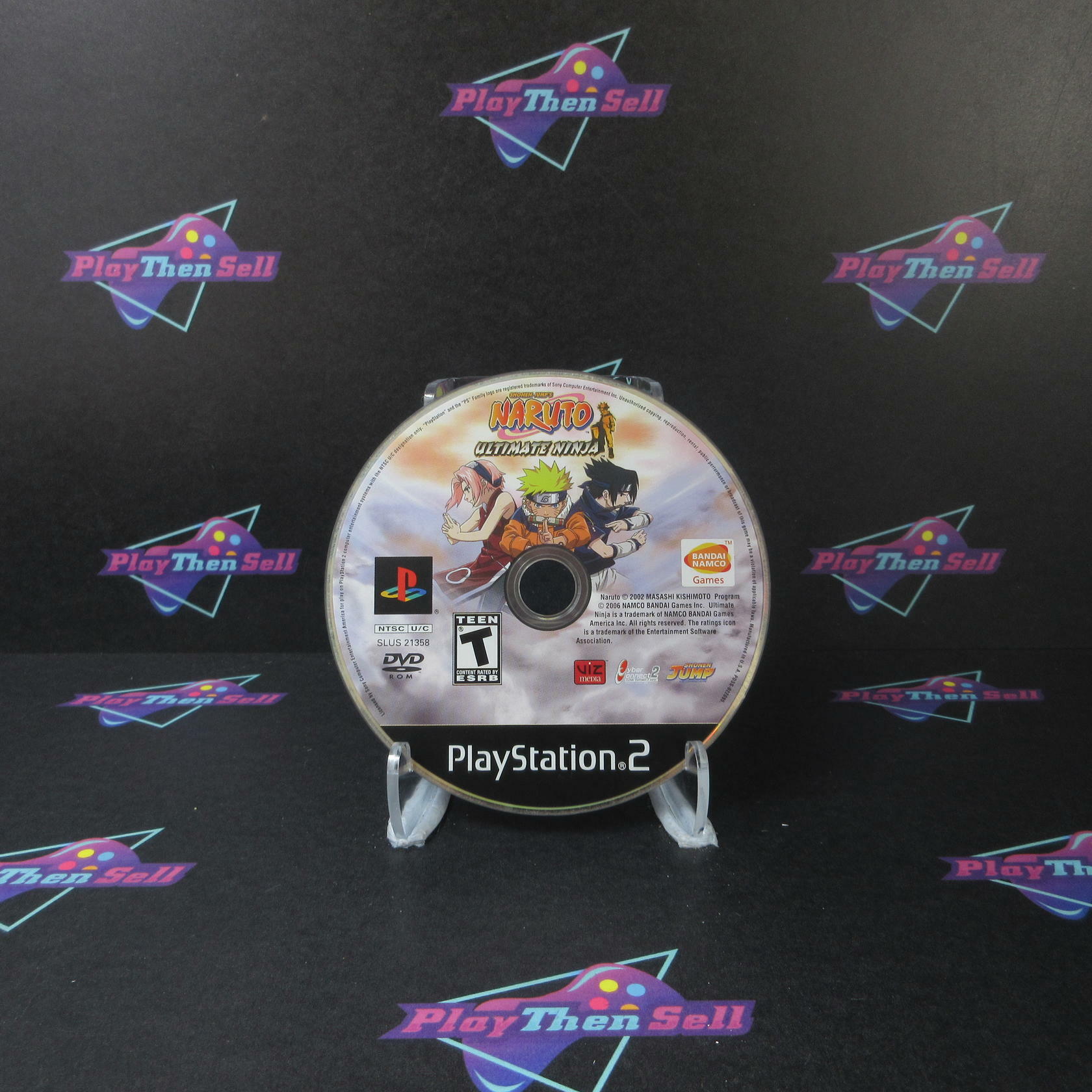 Naruto Ultimate Ninja PS2 PlayStation 2 Disc Only - Very Good