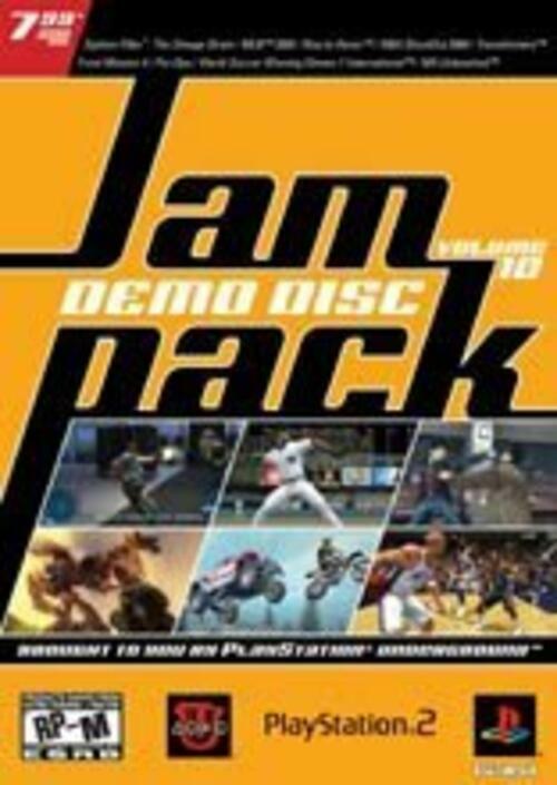 Jampack Demo Disc Volume 10 PS2 PlayStation 2 - Like New