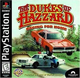 Dukes of Hazzard Racing for Home + Reg Card PS1 PlayStation 1 DD - Very Good
