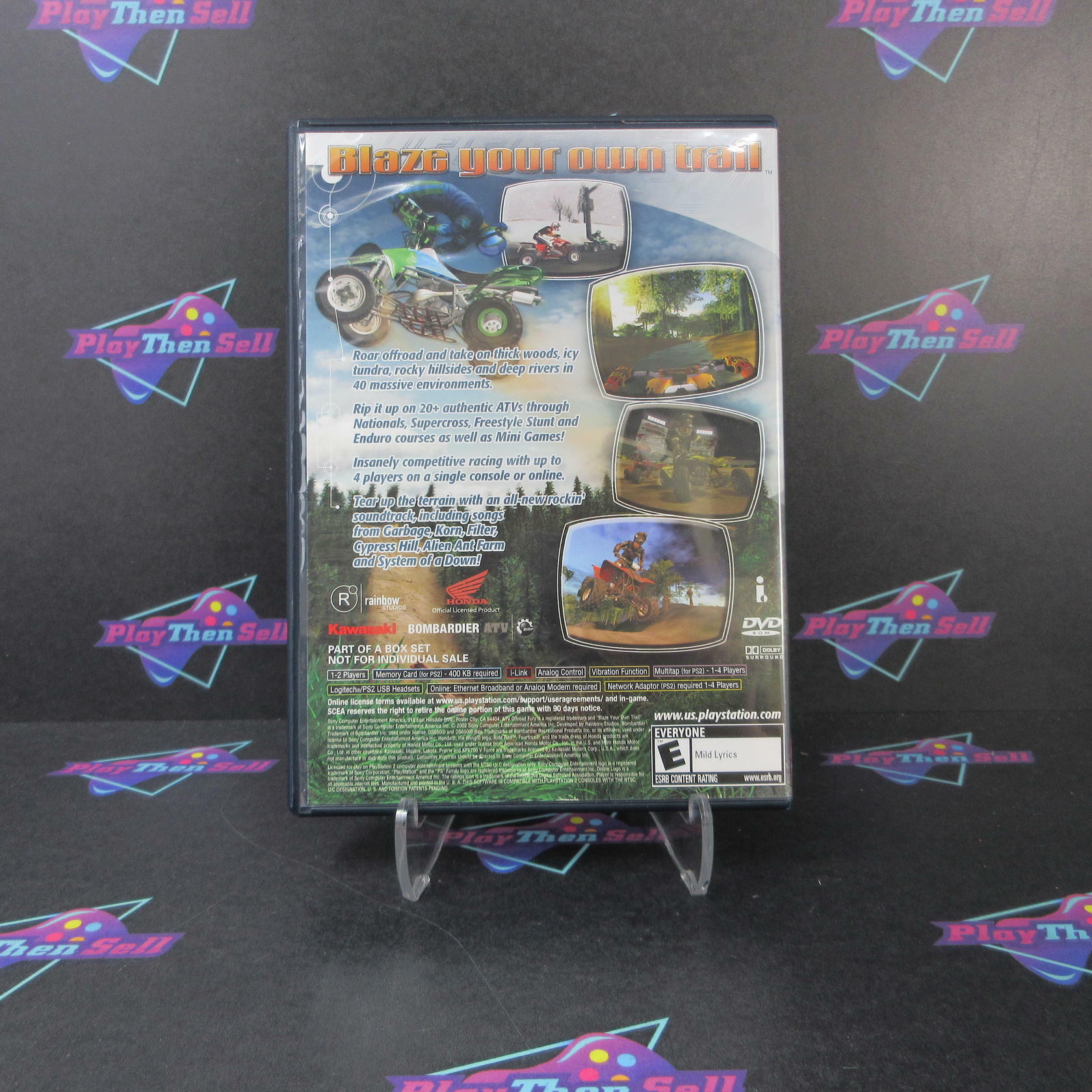 ATV Offroad Fury 2 PS2 PlayStation 2 GH BL Disc - Like New