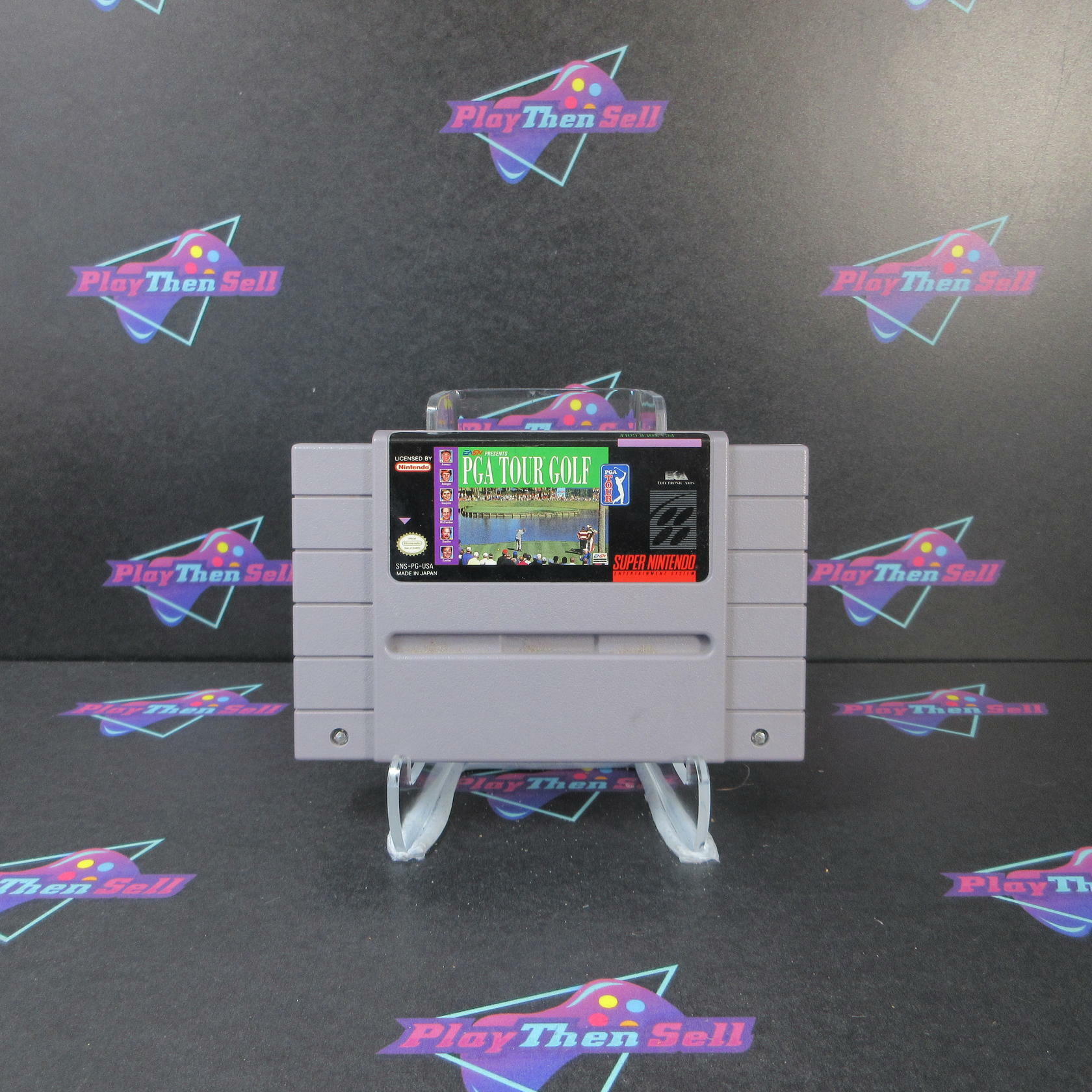 PGA Tour Golf Super Nintendo SNES Cartridge Only AD Authentic / Tested - Very Good