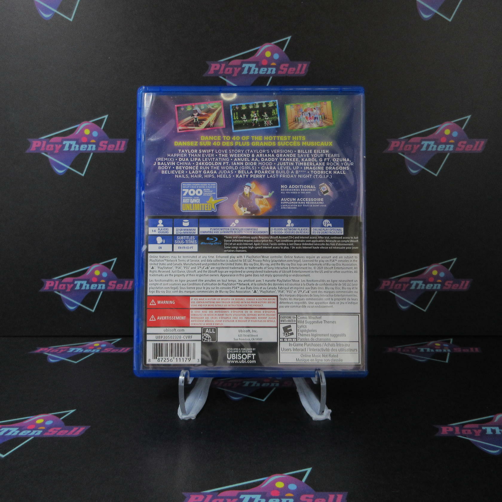 Just Dance 2022 PS4 PlayStation 4 - Like New