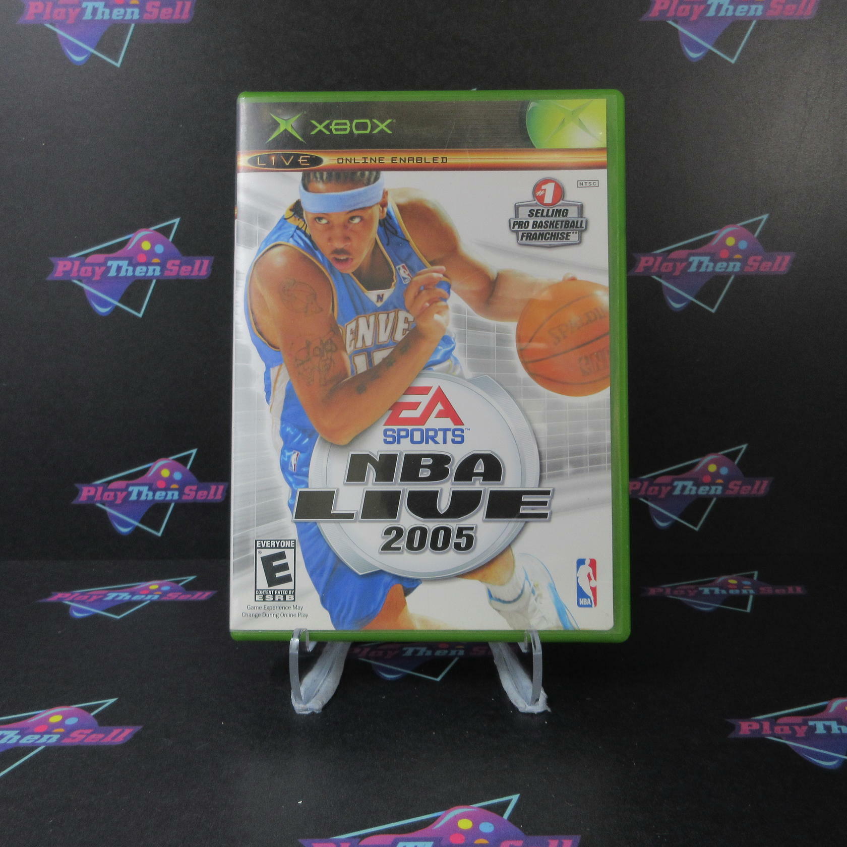 NBA Live 2005 - Xbox AD Complete CIB - Very Good