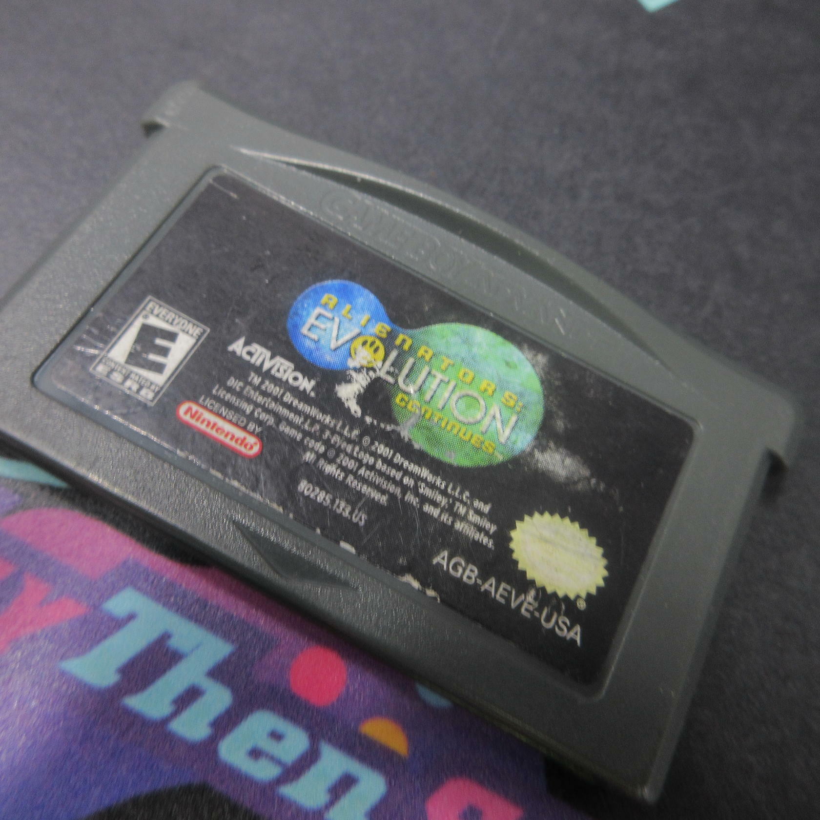 Alienators Evolution Continues Gameboy Advance Cart Only AD Authentic / Tested - Very Good
