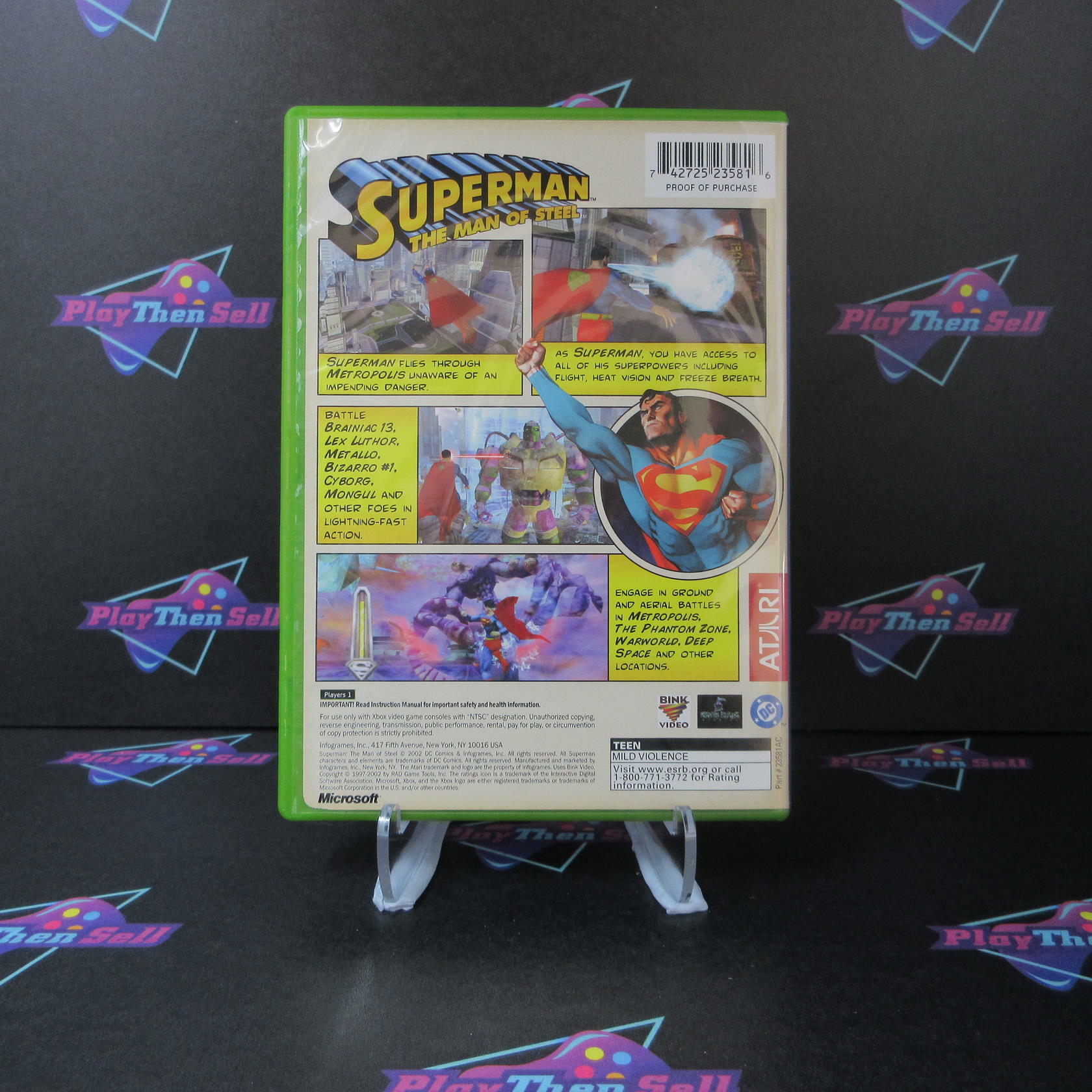 Superman Man of Steel Xbox - Like New