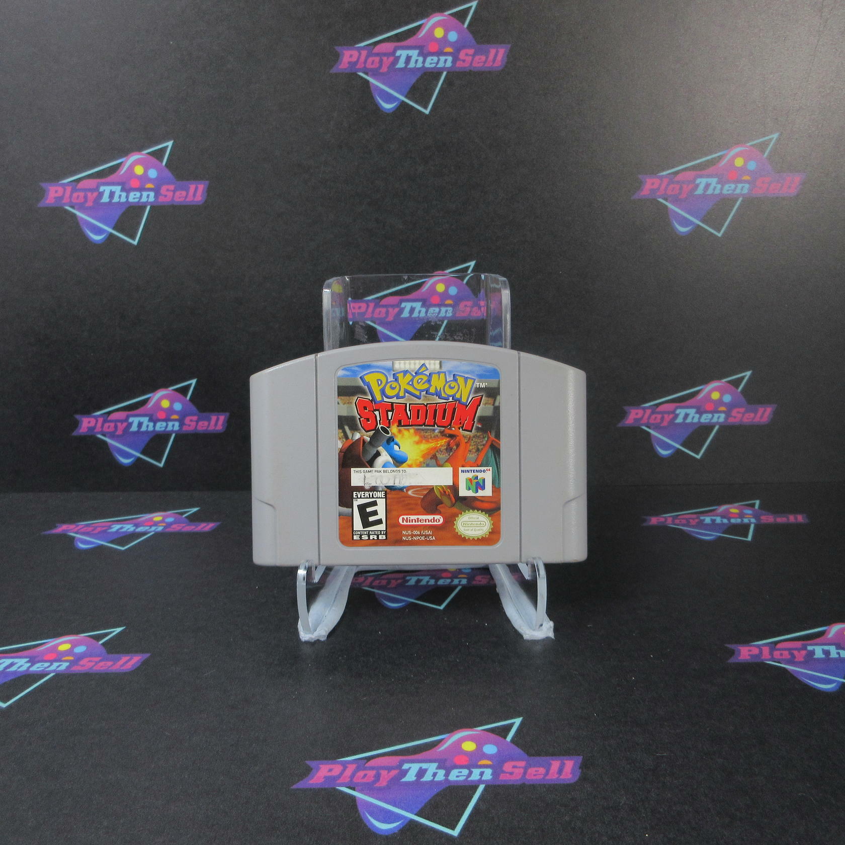 Pokemon Stadium Nintendo 64 Cartridge Only AD Authentic / Tested - Very Good