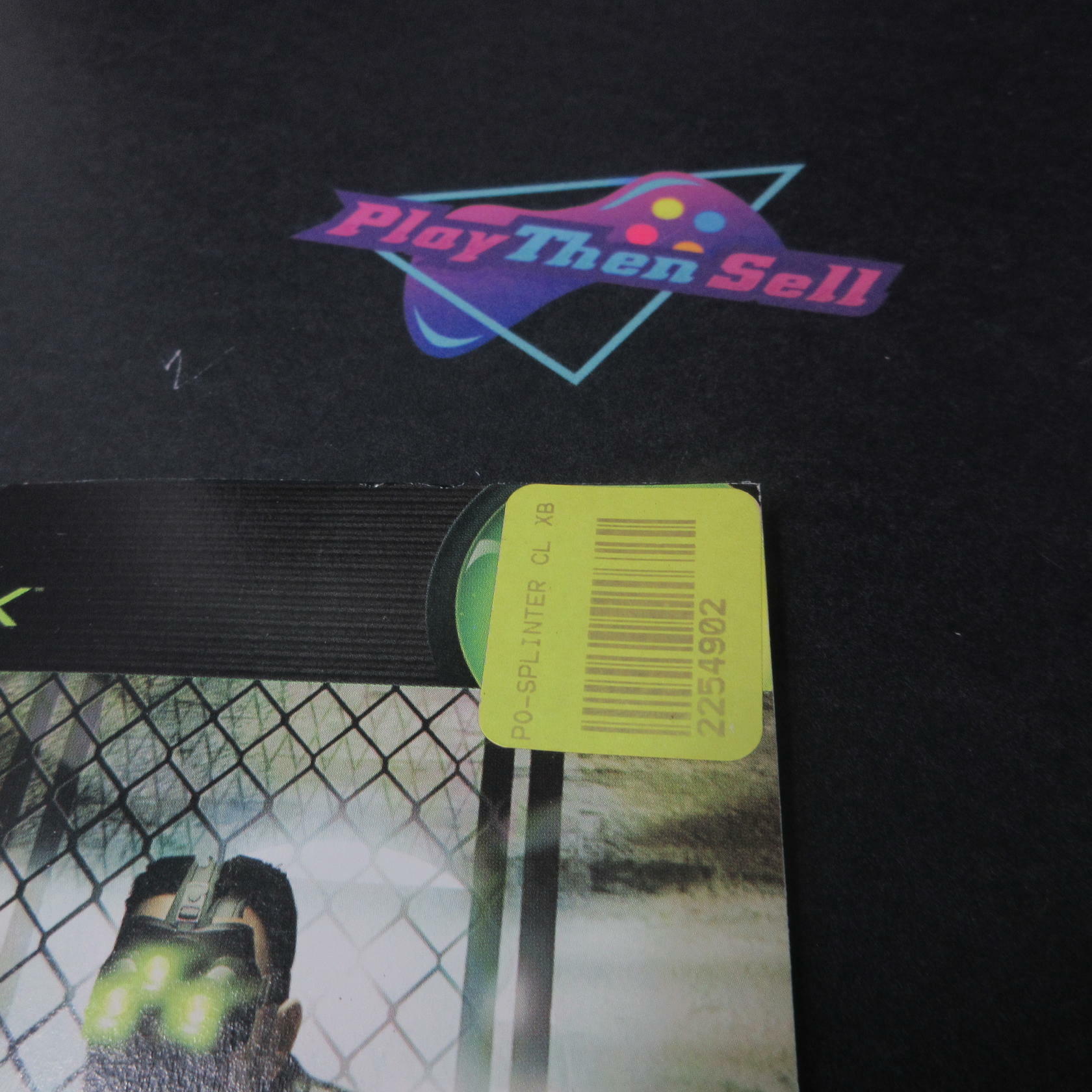 Tom Clancy's Splinter Cell + Reg Card Xbox AD/MD Complete CIB - Very Good