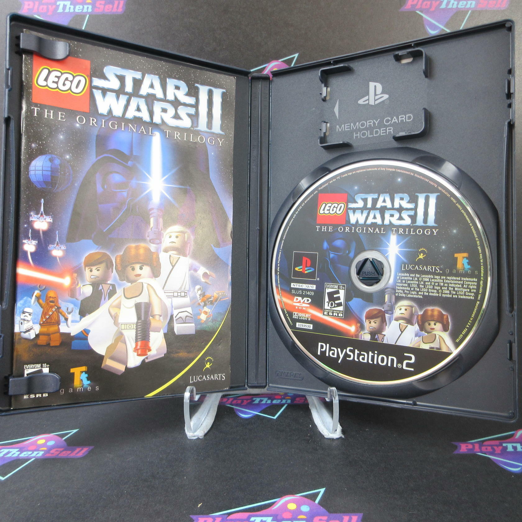 Lego Star Wars II The Original Trilogy GH PS2 PlayStation 2 BL Disc- AD Complete - Very Good