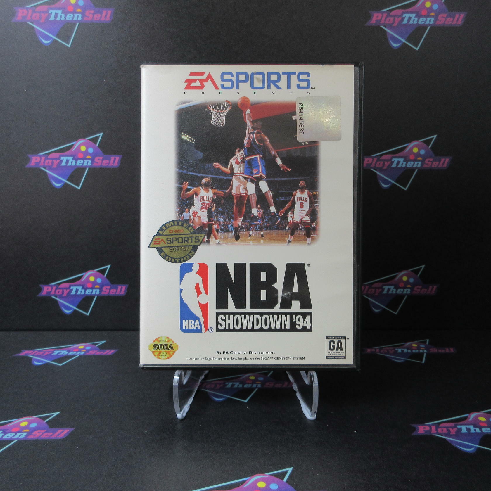 NBA Showdown '94 - Sega Genesis Boxed NM - Very Good