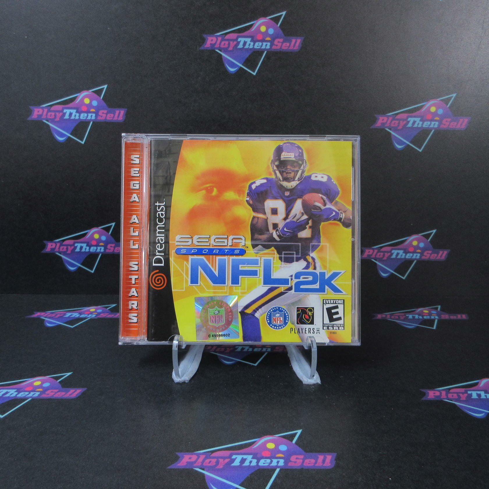 NFL 2K - Sega All Stars - Sega Dreamcast - Like New