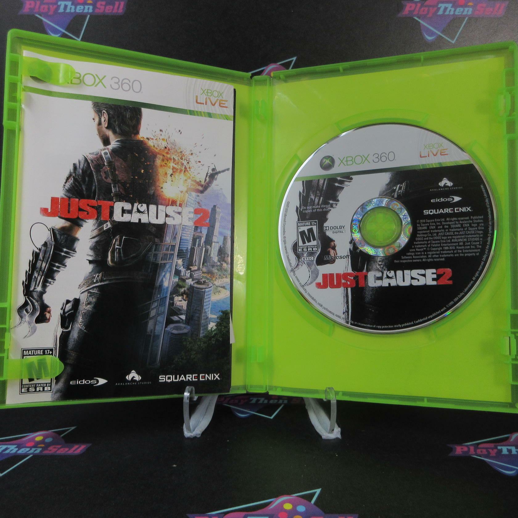 Just Cause 2 Xbox 360 AD Complete CIB - Very Good