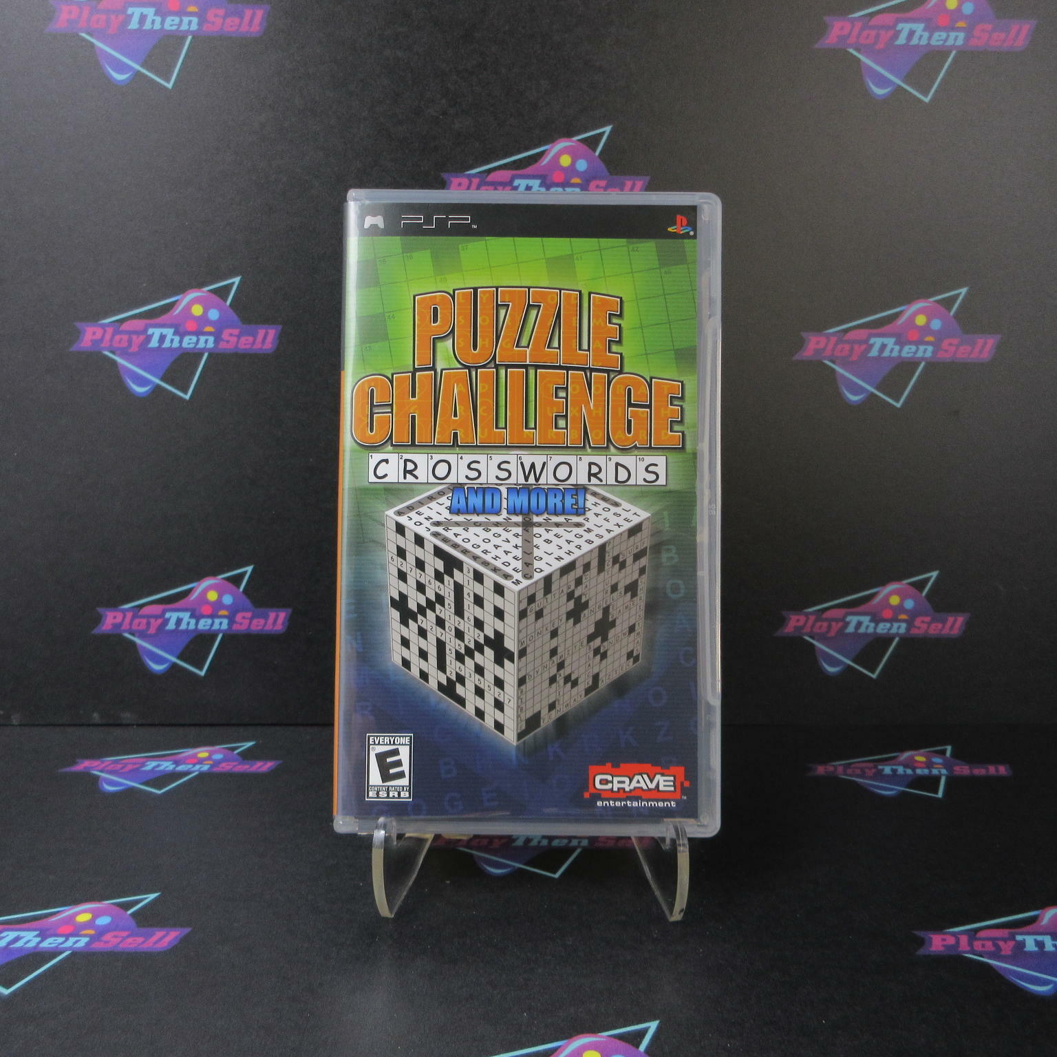 Puzzle Challenge Crosswords & More Sony PSP - Like New