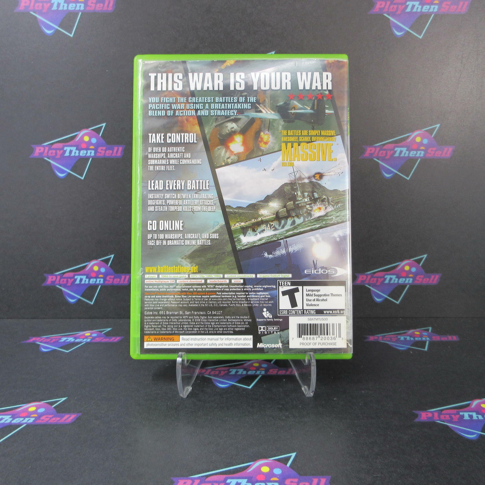 Battlestations Midway Xbox 360 AD/NM - Very Good