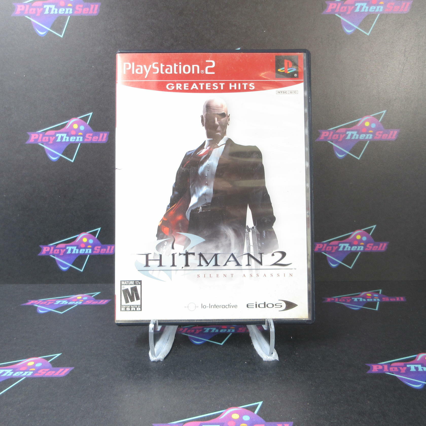 Hitman 2 Silent Assassin GH PS2 PlayStation 2 AD/NM - Very Good