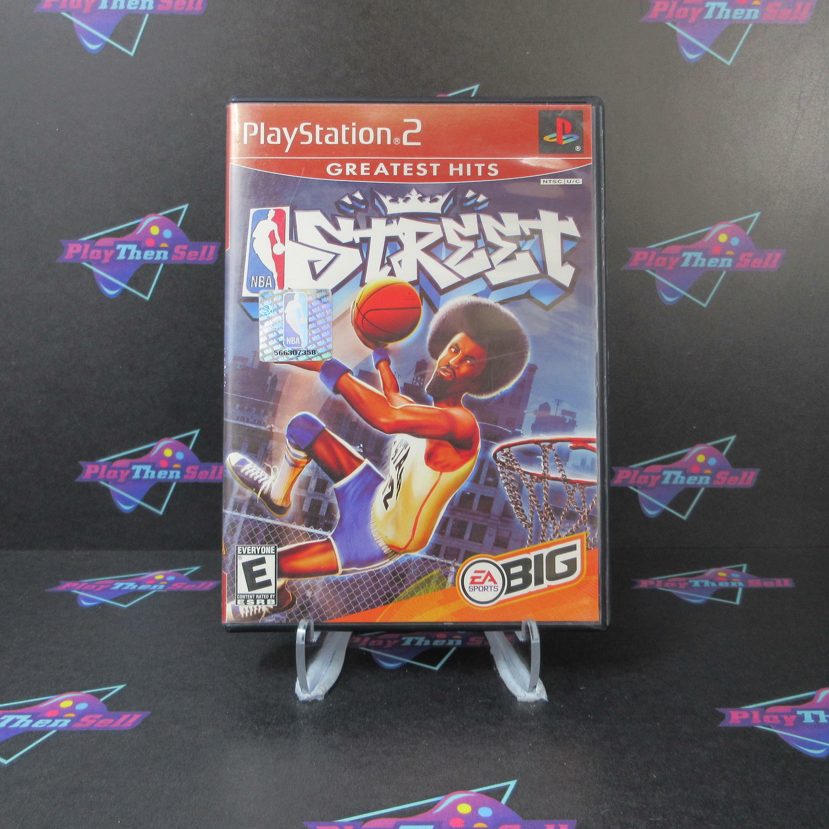 NBA Street + Reg Card PS2 PlayStation 2 Greatest Hits DD Complete CIB - Very Good