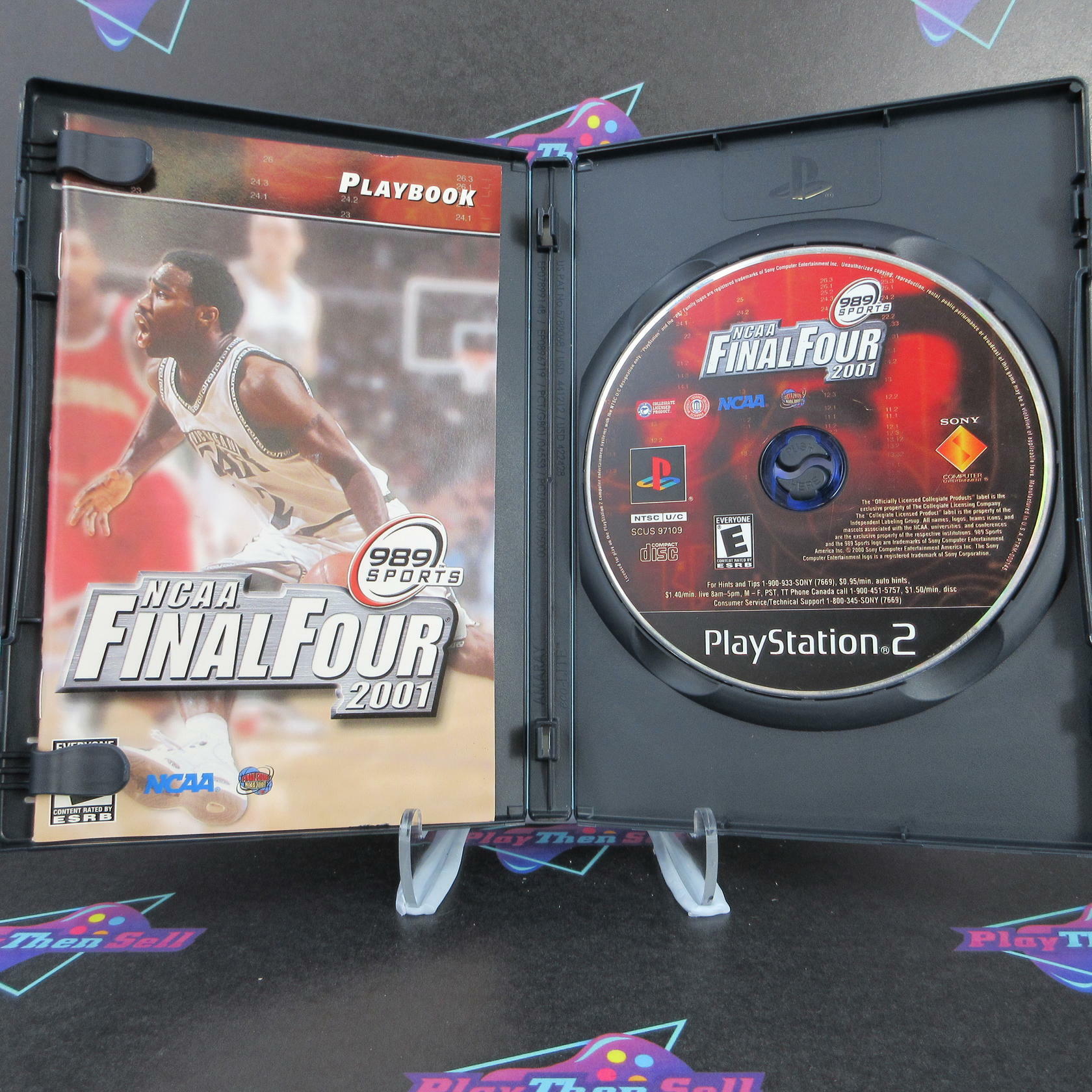 NCAA Final Four 2001 PS2 PlayStation 2 - Like New