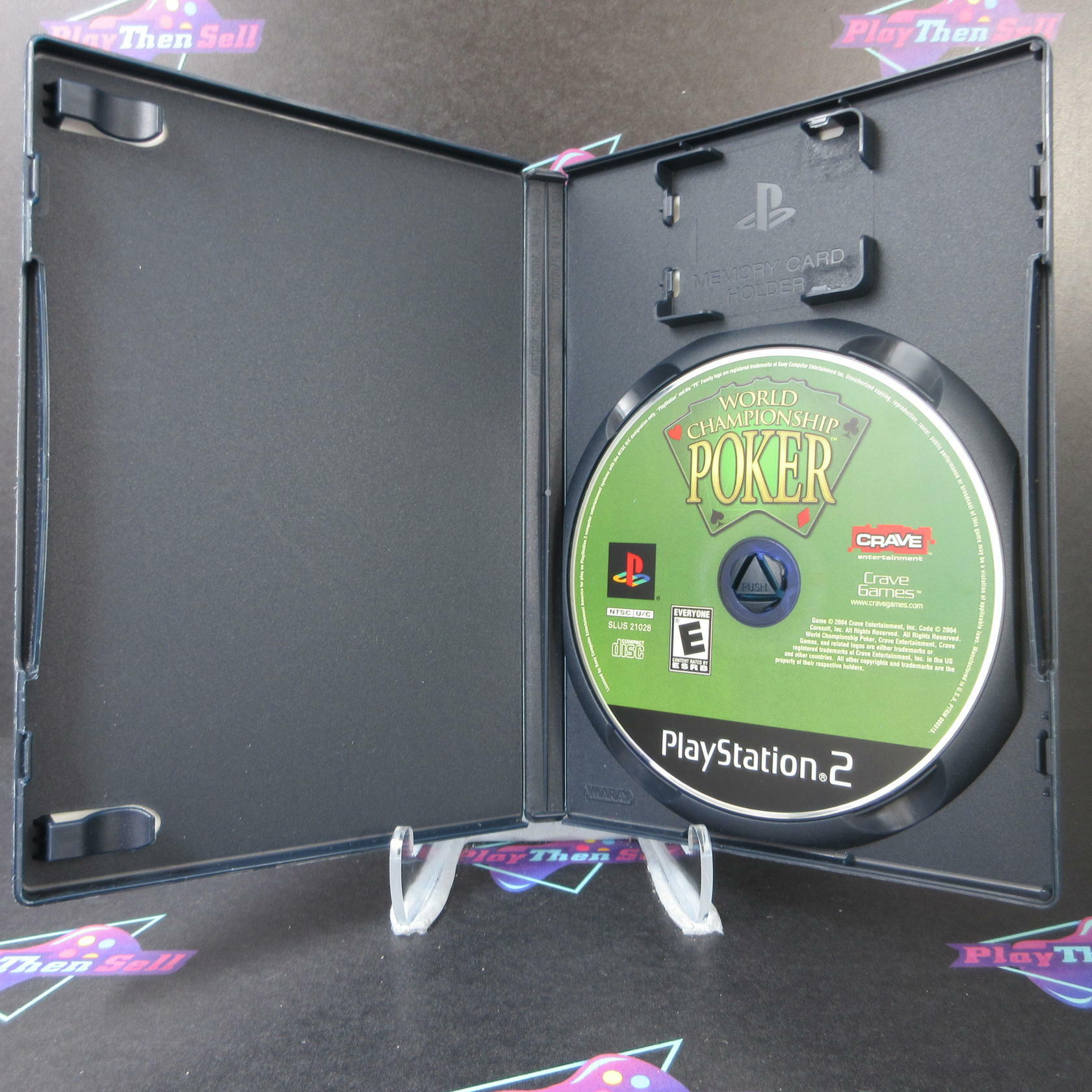 World Championship Poker PS2 PlayStation 2 - Very Good