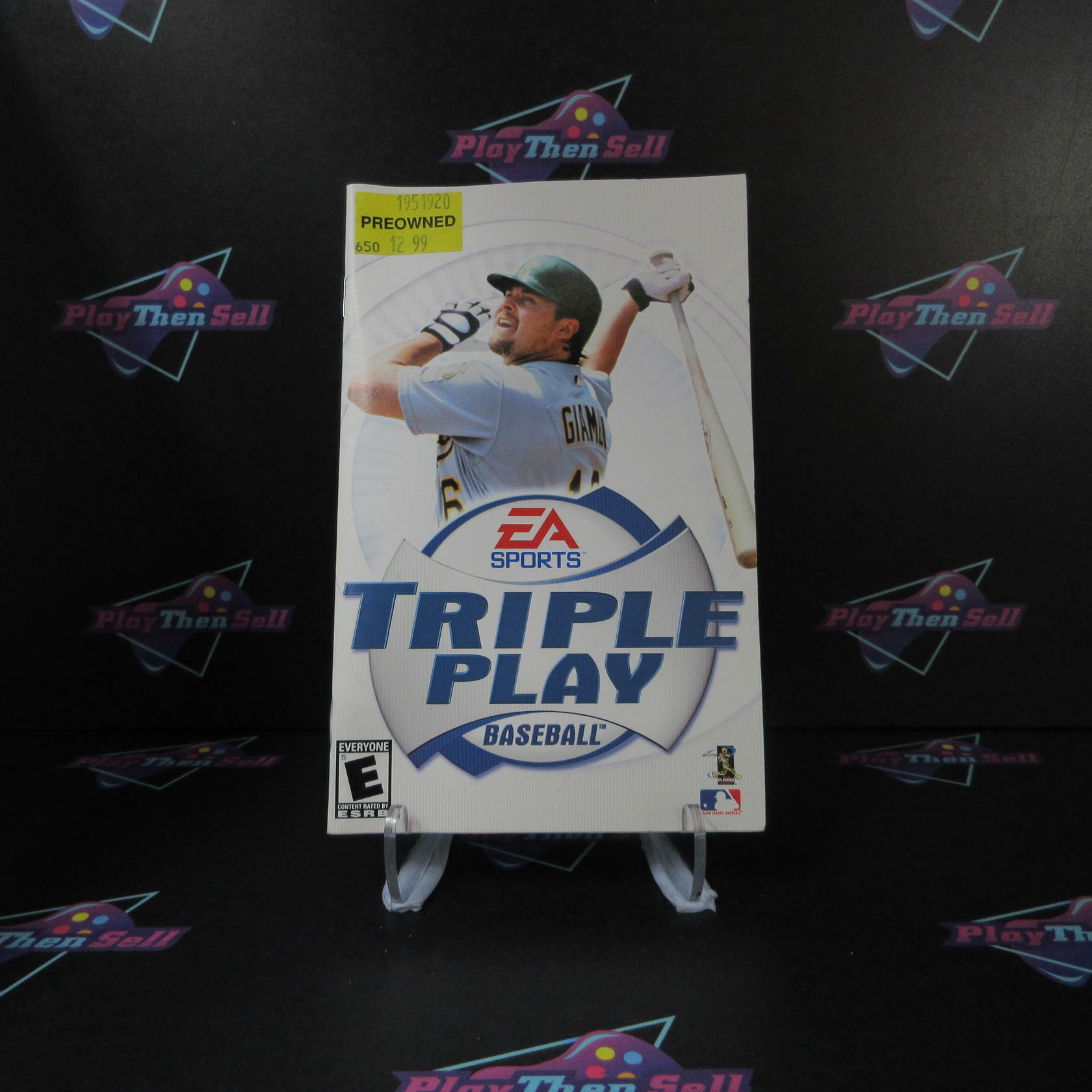 Triple Play Baseball + Reg Card PS2 PlayStation 2 MD Complete CIB - Very Good