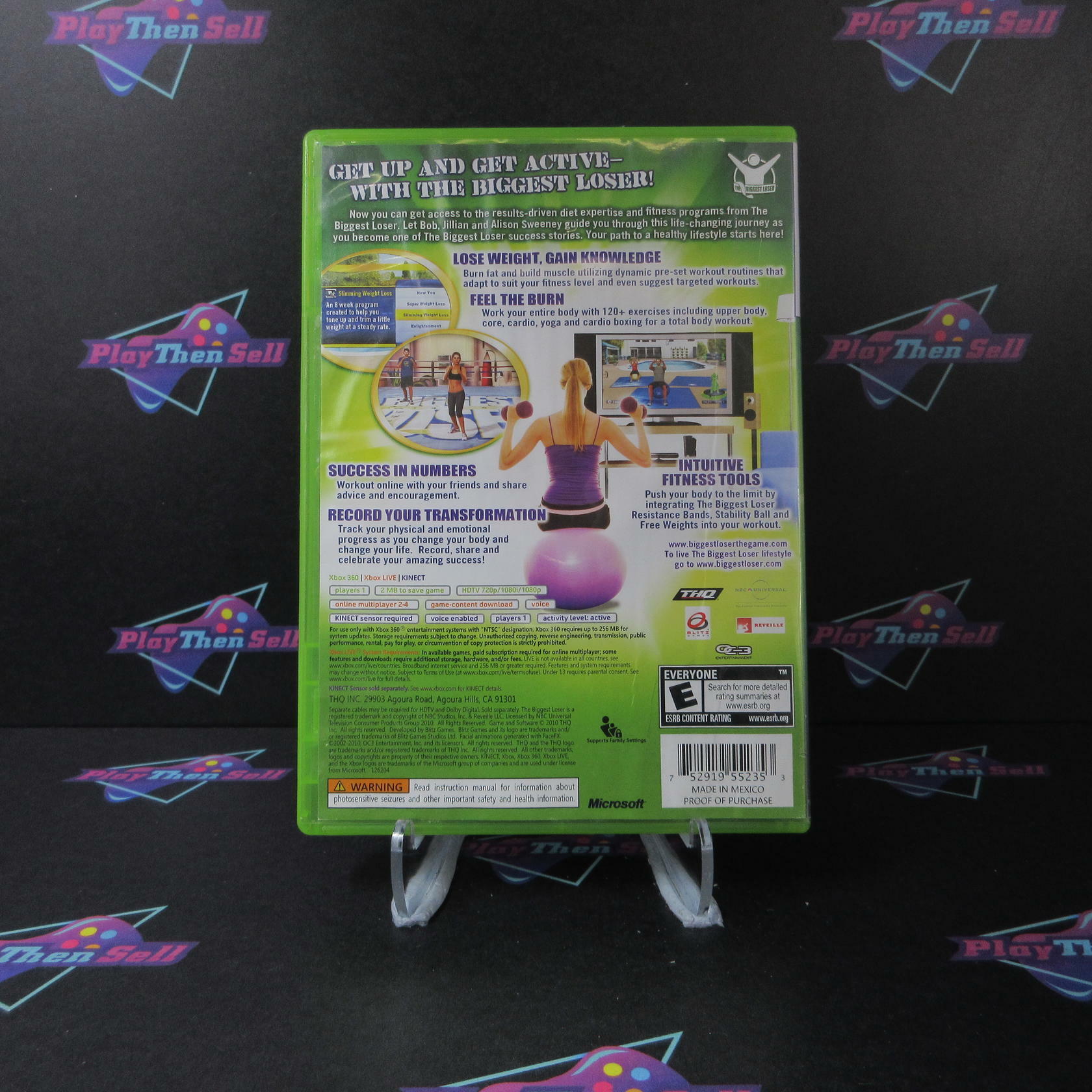 The Biggest Loser Ultimate Workout Xbox 360 AD/NM - Very Good