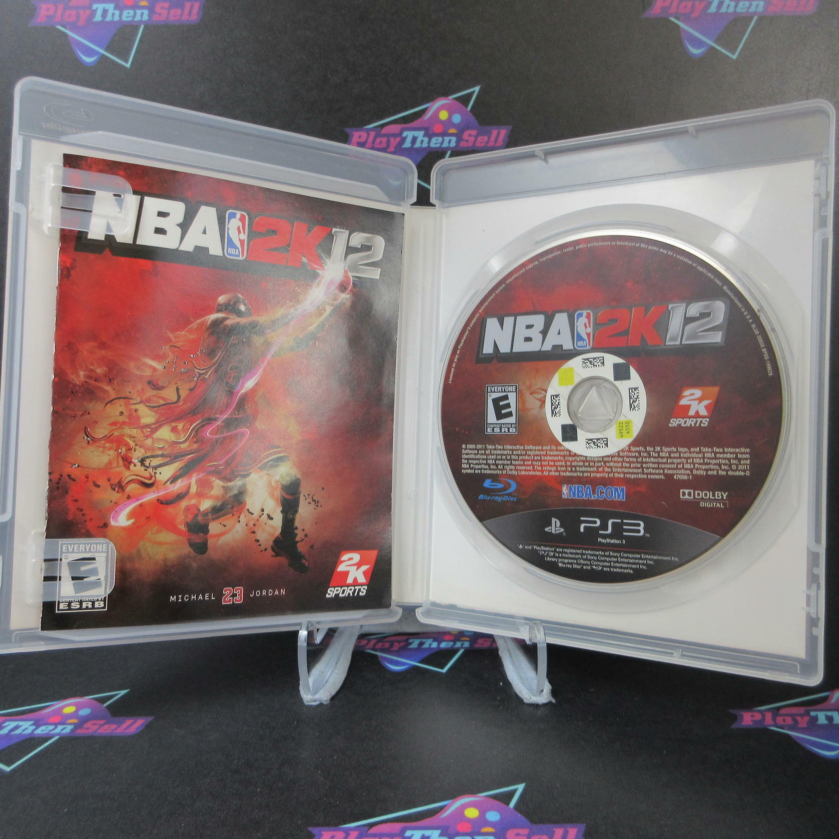NBA 2K12 Michael Jordan PS3 PlayStation 3 AD/DD Complete CIB - Very Good