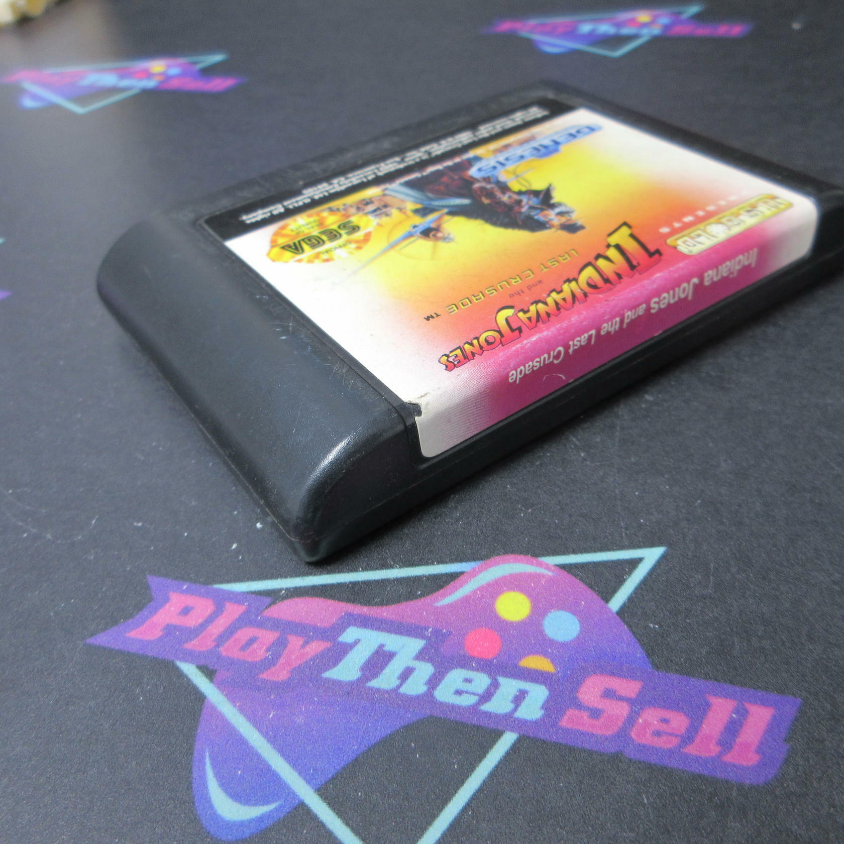 Indiana Jones and the Last Crusade Sega Genesis Cartridge Only AD Tested - Very Good