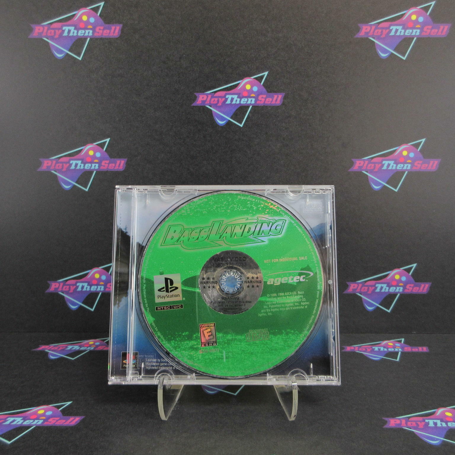 Bass Landing PS1 PlayStation 1 DD/NM - Very Good