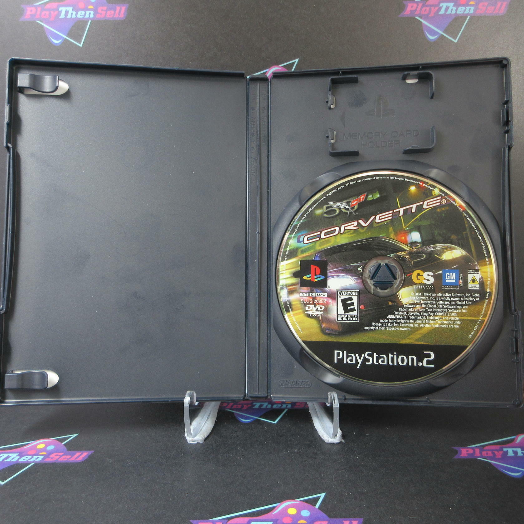 Corvette PS2 PlayStation 2 AD/NM - Very Good