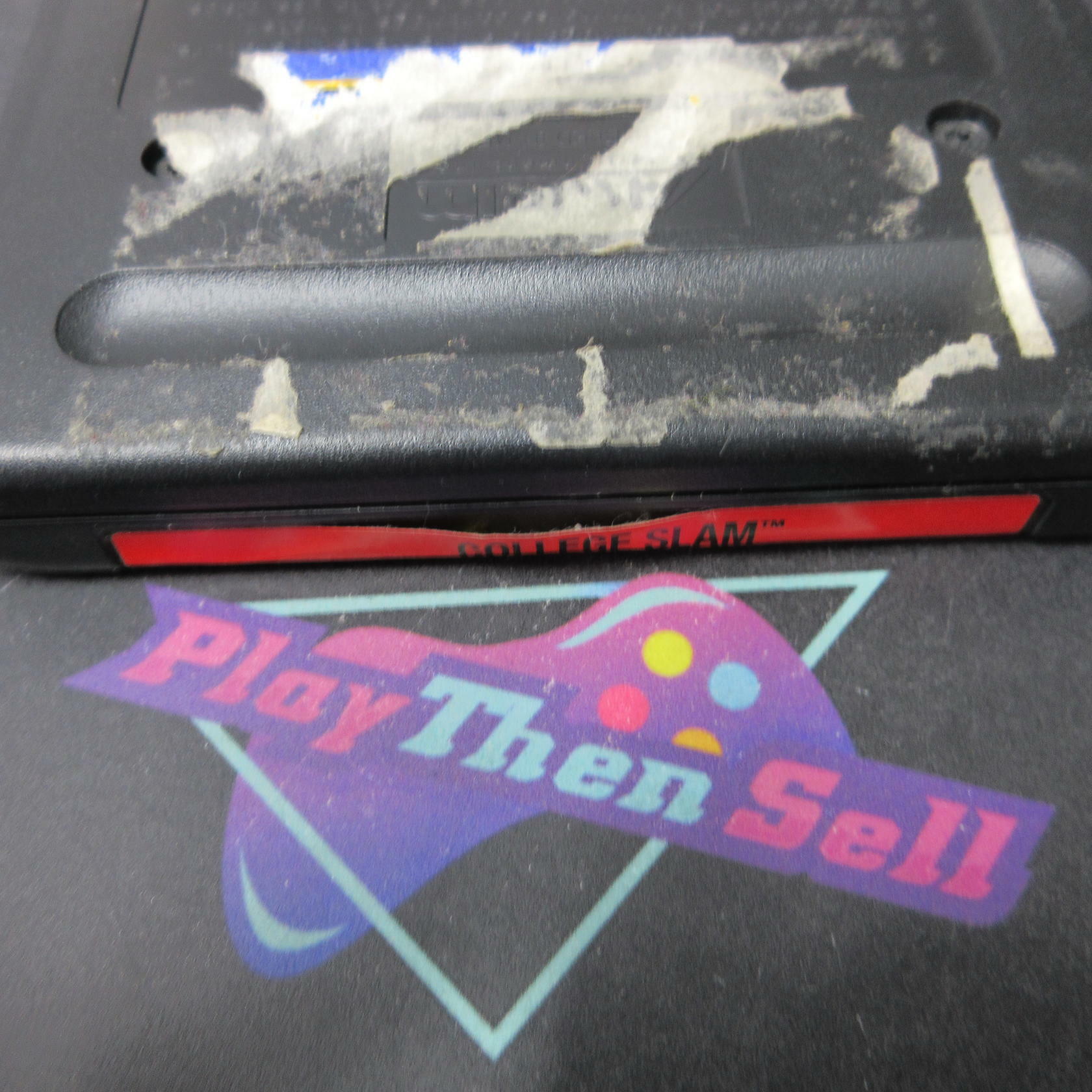 College Slam - Sega Genesis AD Cart Only Authentic/Tested - Very Good