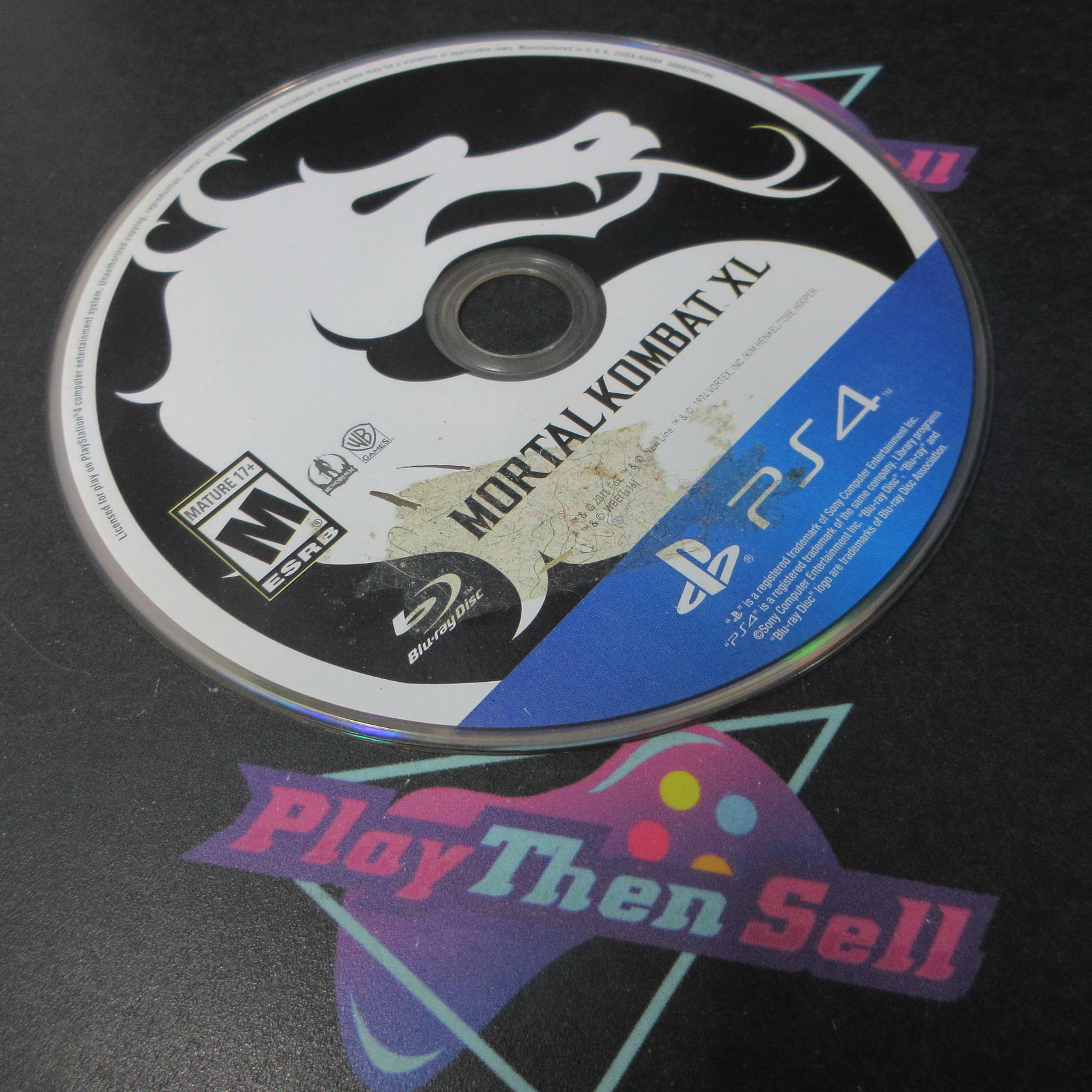 Mortal Kombat XL PS4 PlayStation 4 AD/DD - Very Good