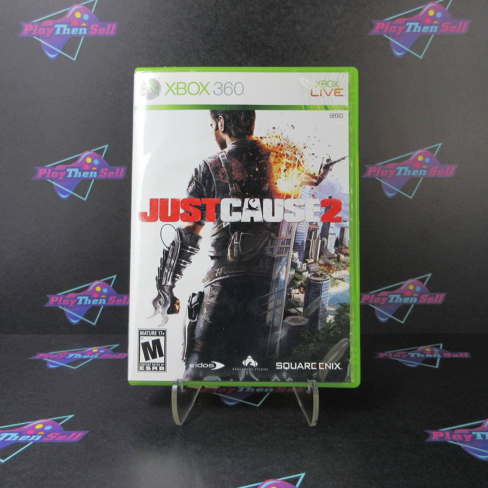 Just Cause 2 Xbox 360 AD Complete CIB - Very Good