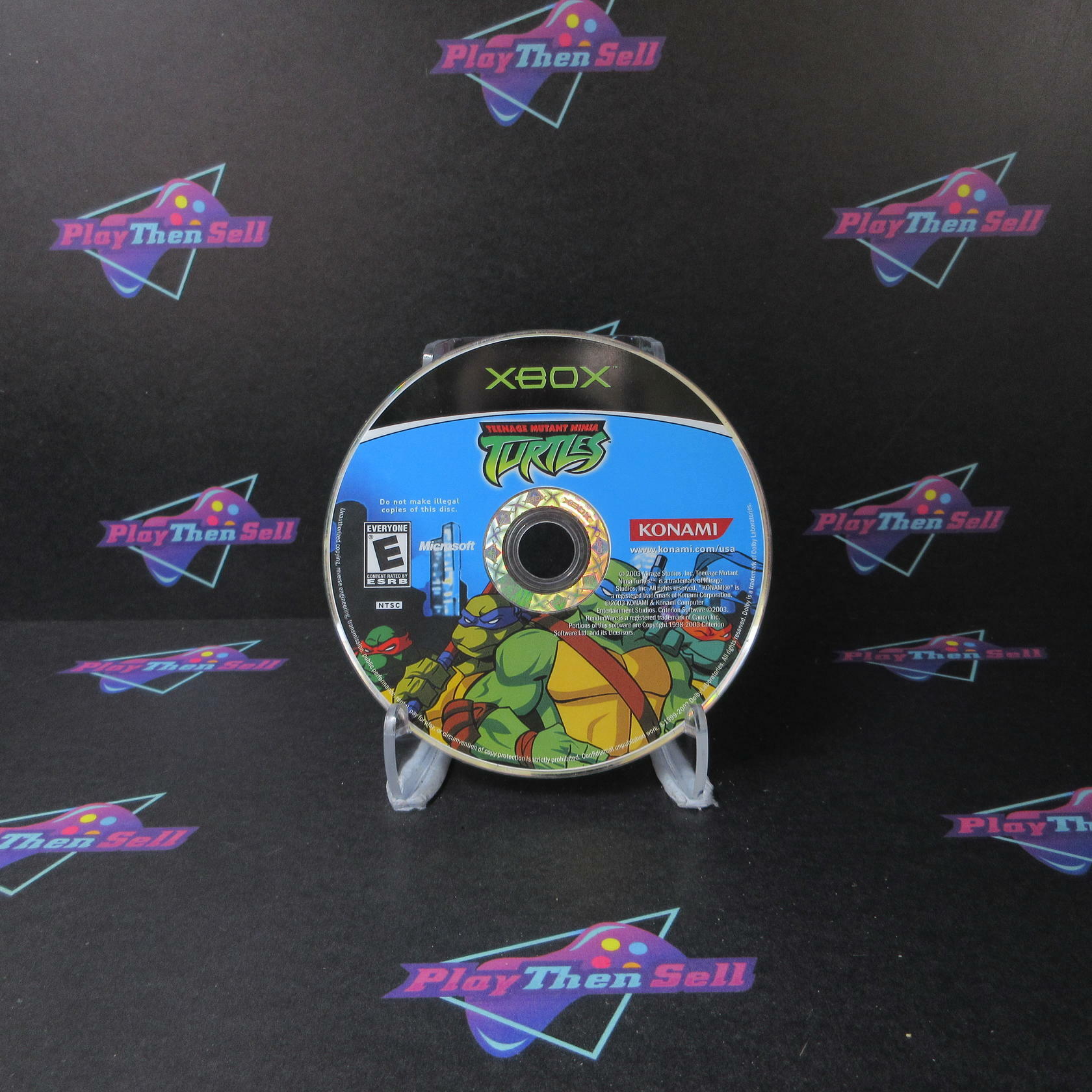 Teenage Mutant Ninja Turtles Xbox Disc Only - Very Good