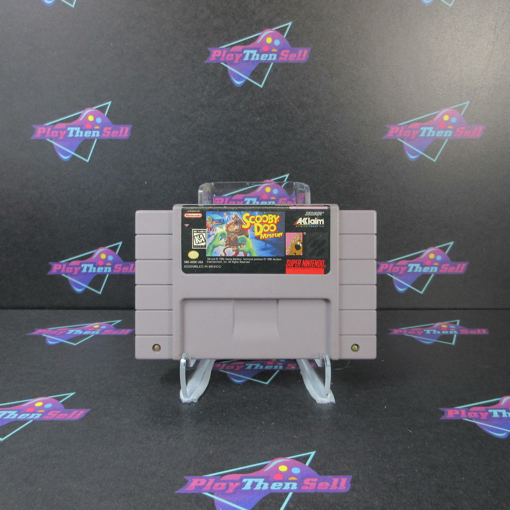 Scooby-Doo Mystery Super Nintendo SNES Cartridge Authentic / Tested - Very Good