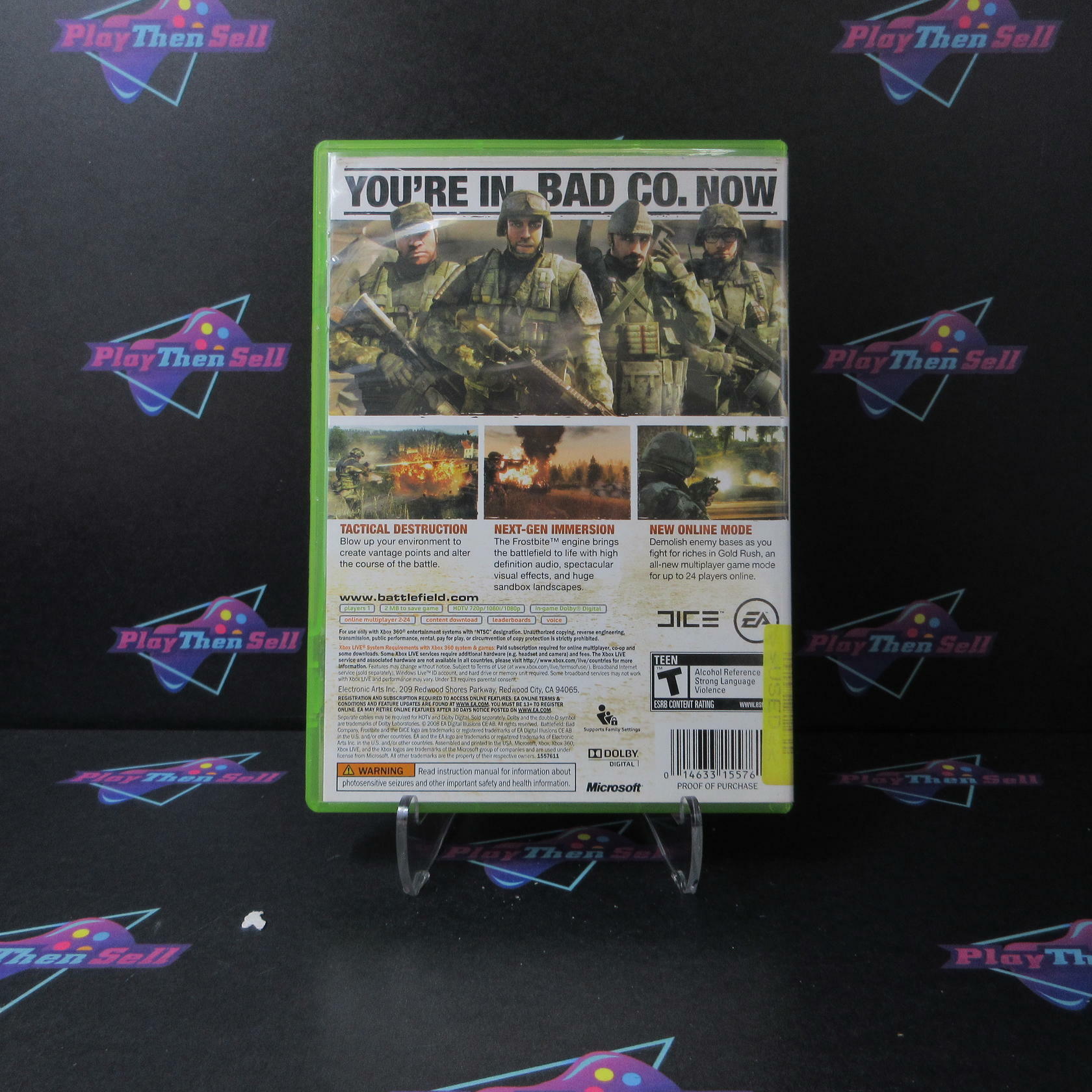 Battlefield Bad Company Xbox 360 AD/NM - Very Good