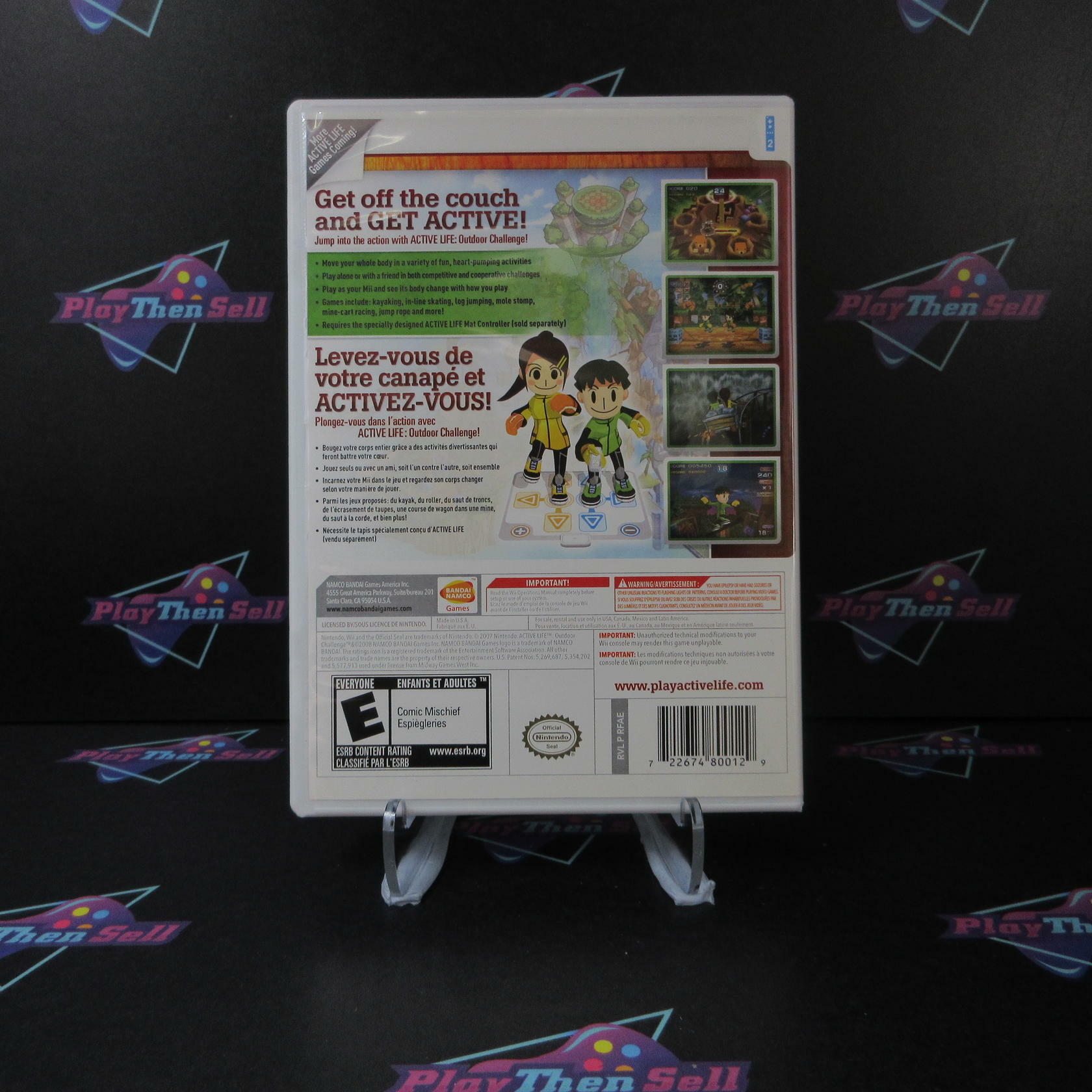 Wii Active Life Outdoor Challenge - Nintendo Wii - Very Good