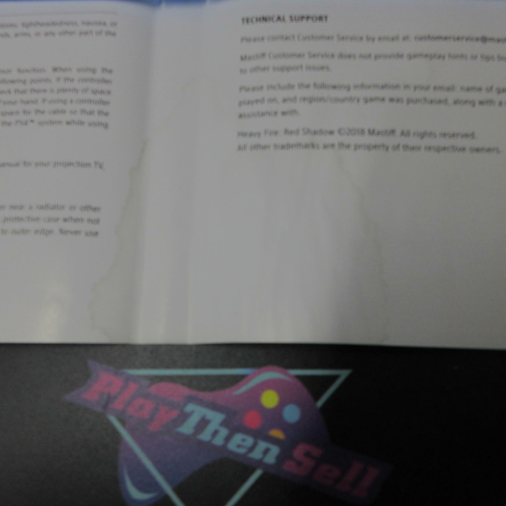 Heavy Fire Red Shadow PS4 PlayStation 4 AD Complete CIB - Very Good