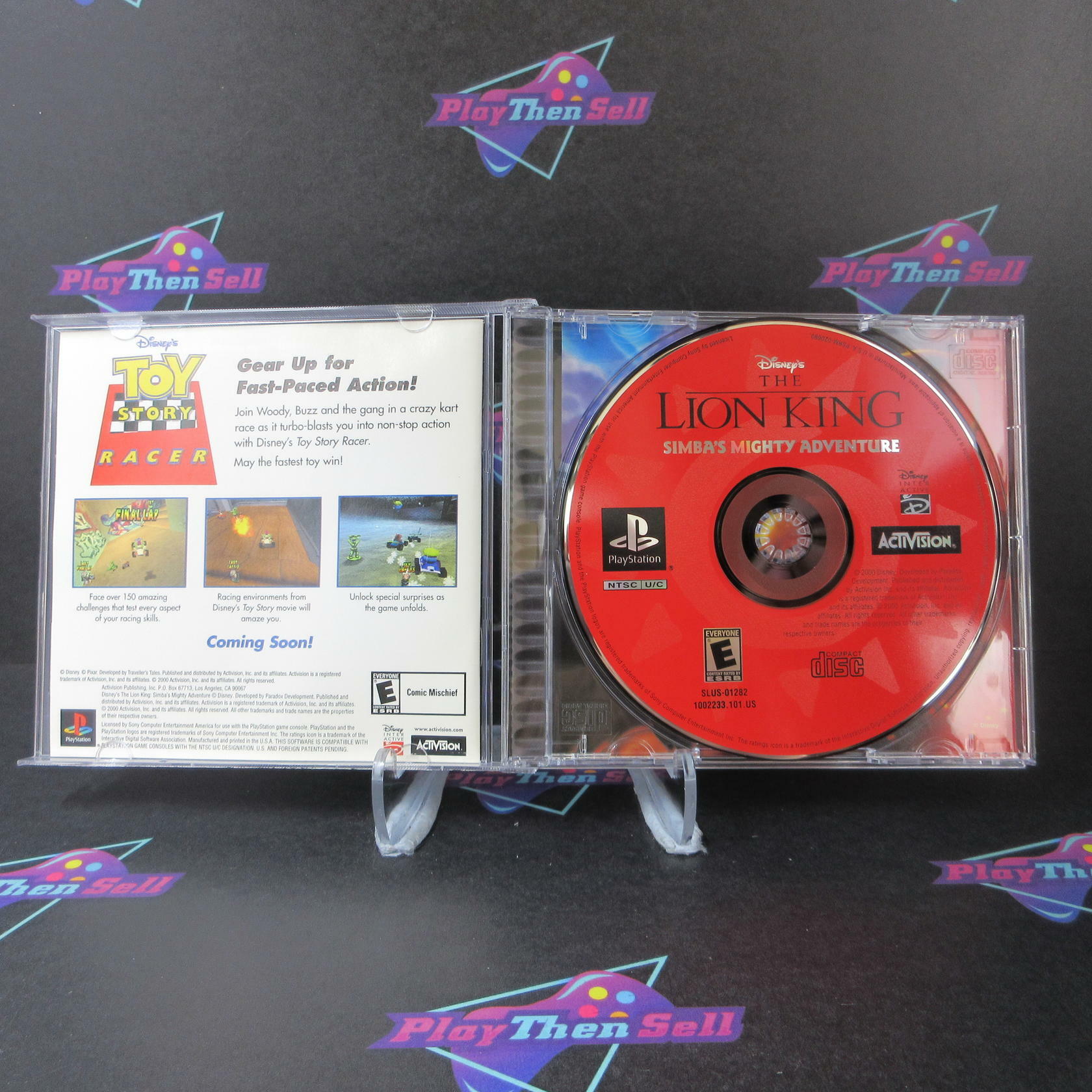 Lion King 2 Simba's Mighty Adventure PS1 PlayStation 1 + Reg Card - Like New