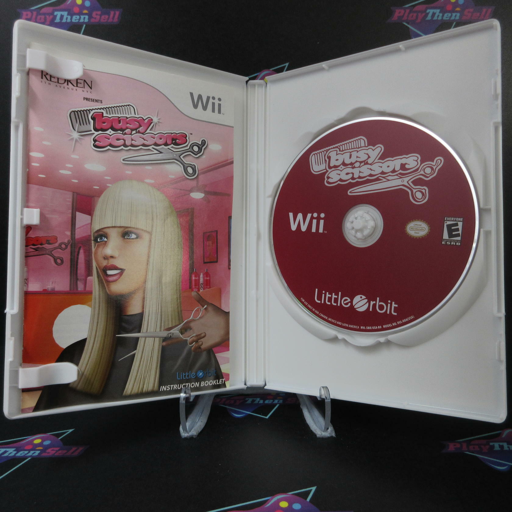Busy Scissors - Nintendo Wii - Like New
