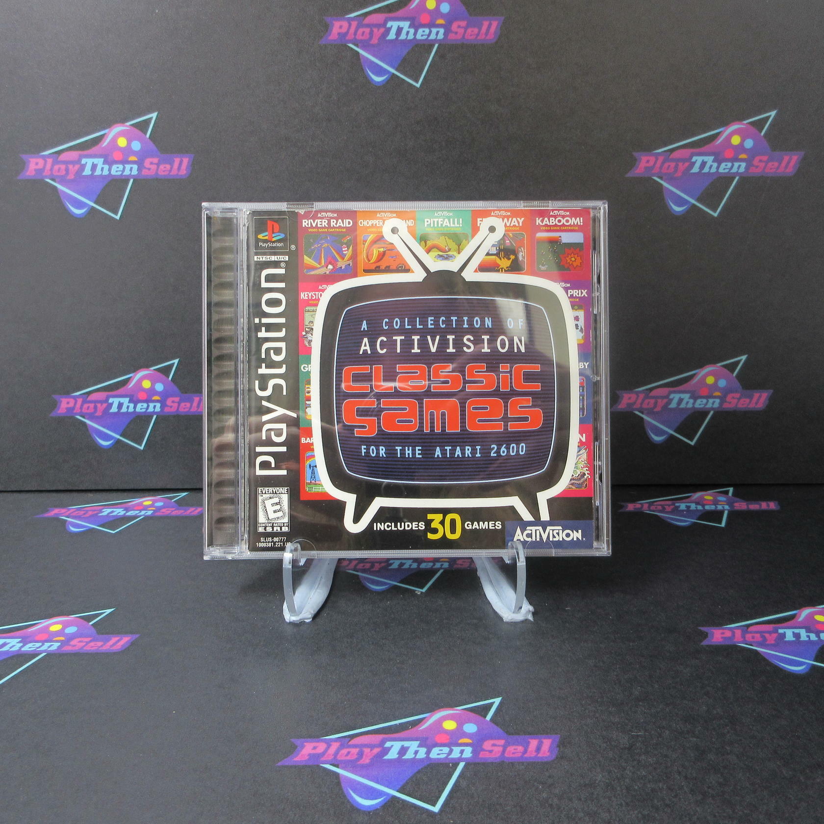 Classic Games for the Atari 2600 + Reg Card PS1 PlayStation 1 MD Complete CIB - Very Good