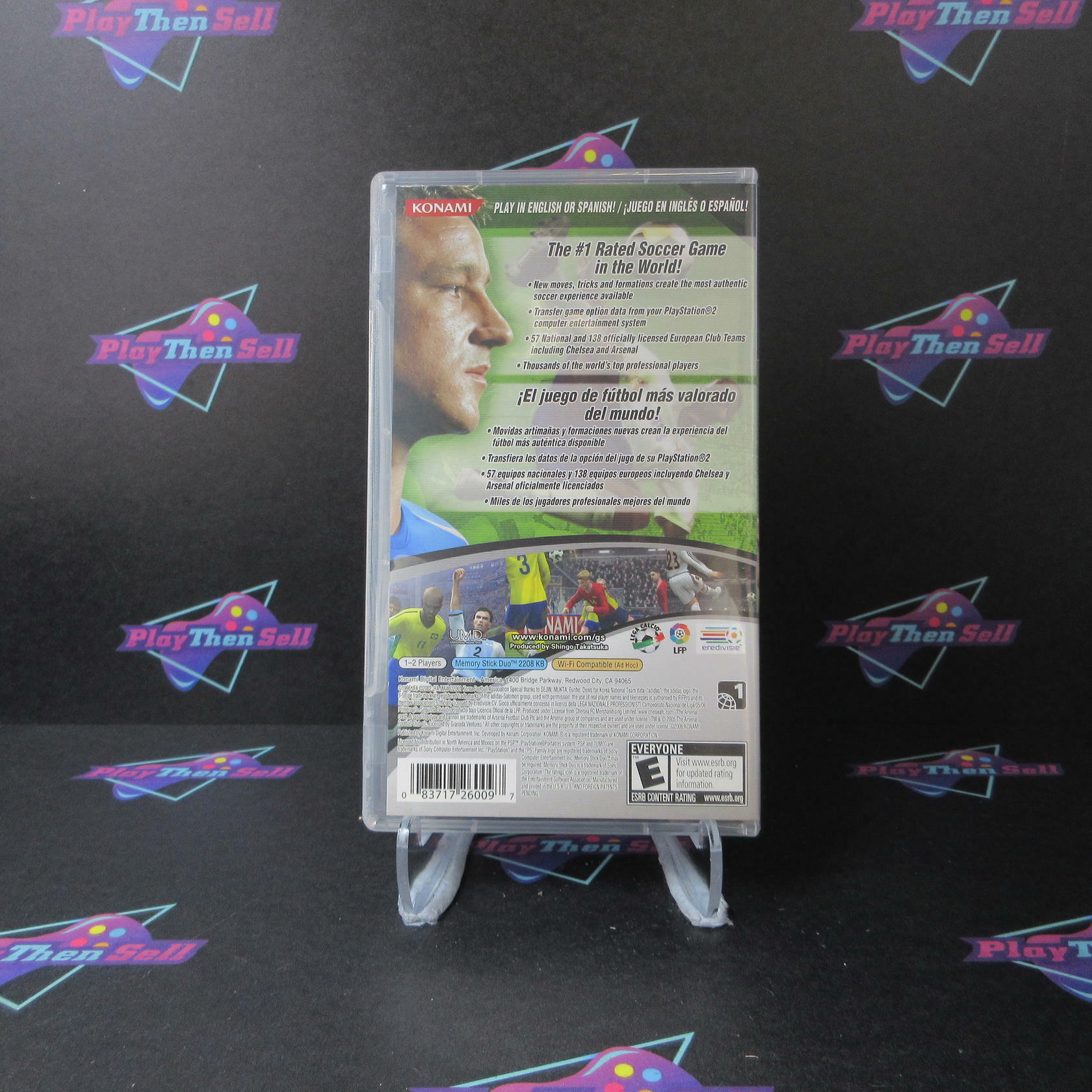 World Soccer Winning Eleven 9 Clear UMD Sony PSP - Like New